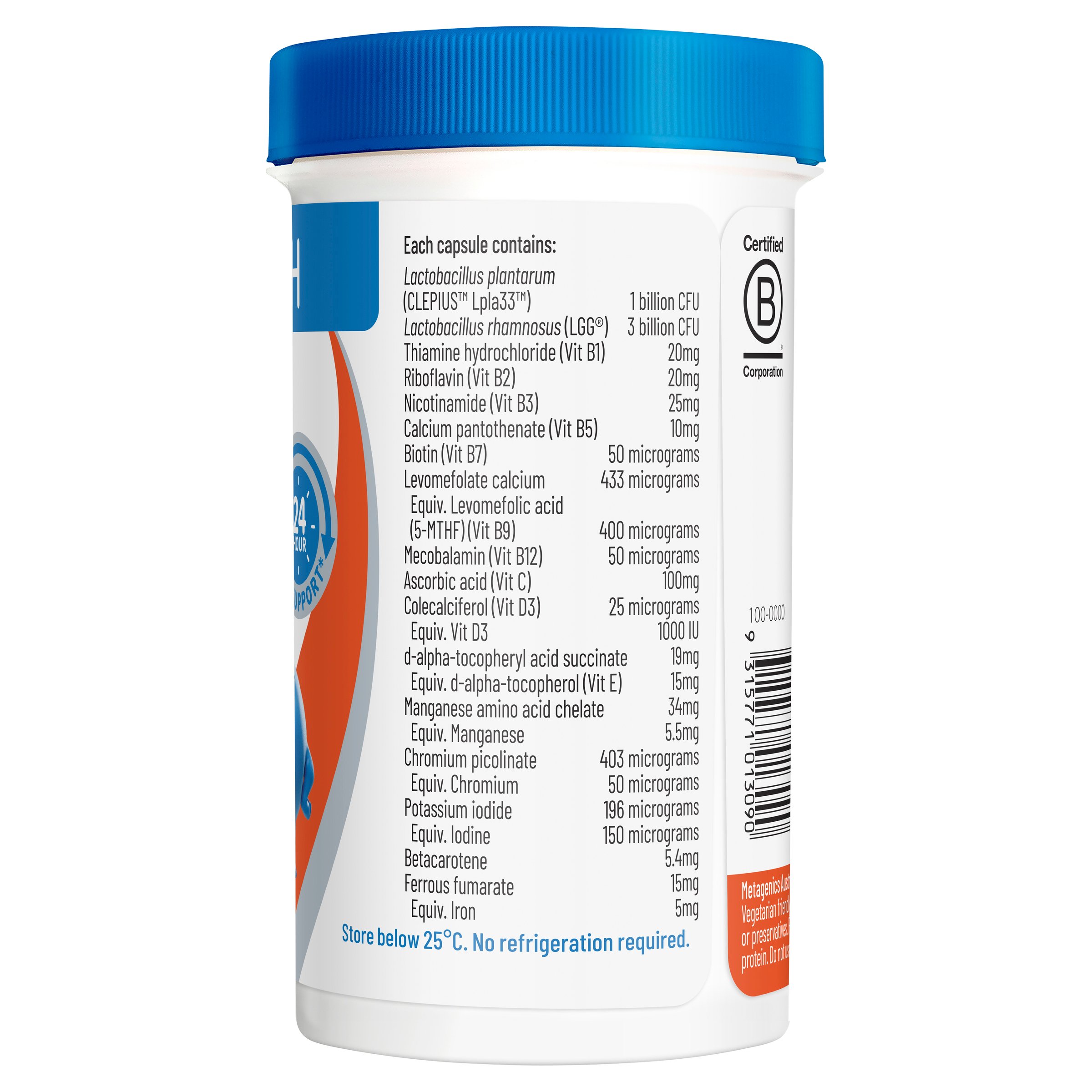 Inner Health Multivitamin Plus Probiotics 50 capsules - Image 2