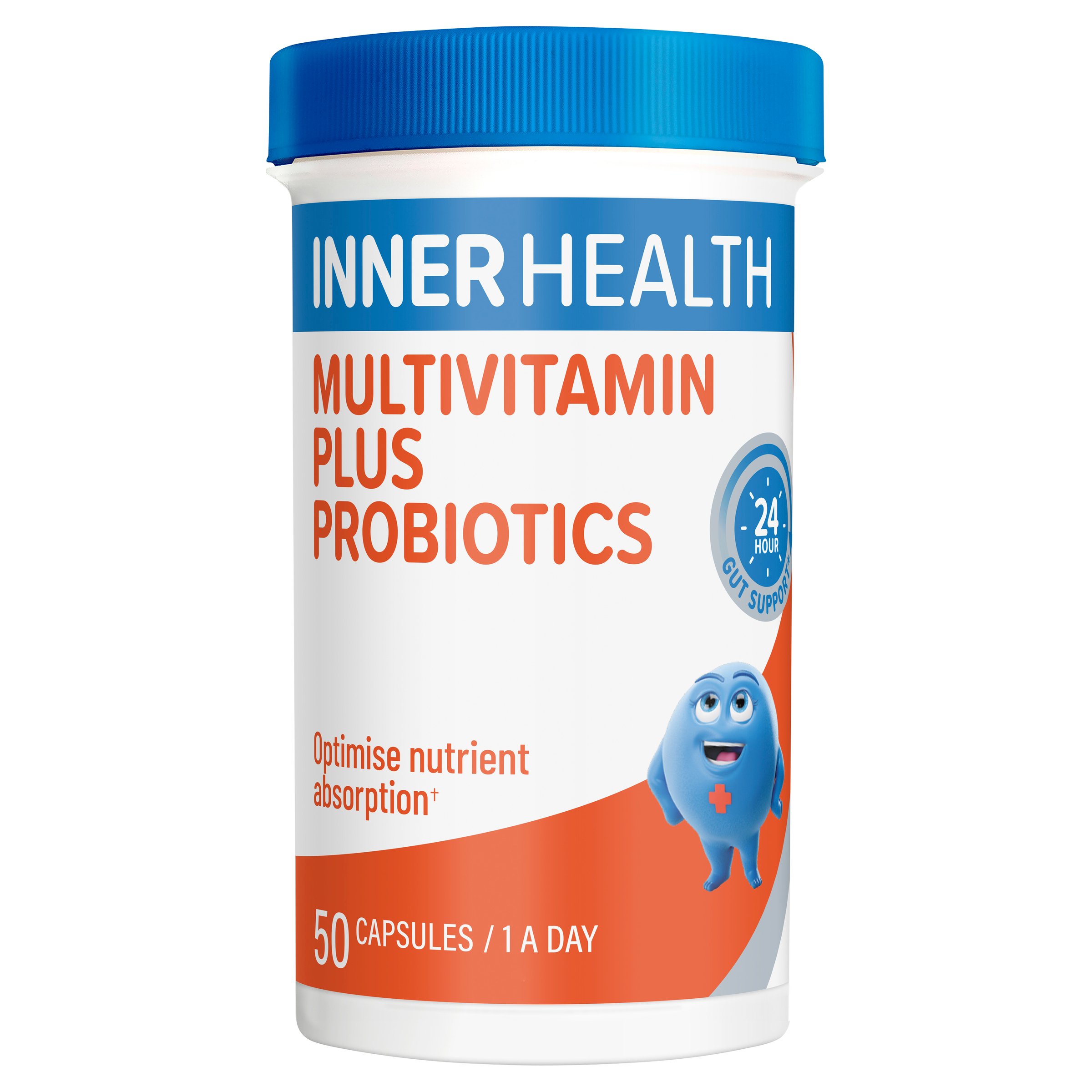 Inner Health Multivitamin Plus Probiotics 50 capsules - Image 4