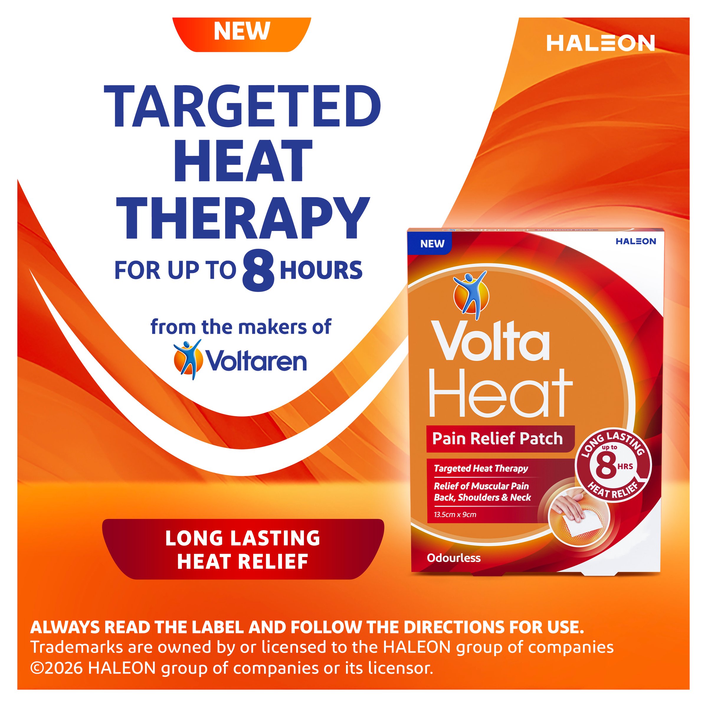 Voltaren Voltaheat Patch Pain Relief Patch 2 pack - Image 4