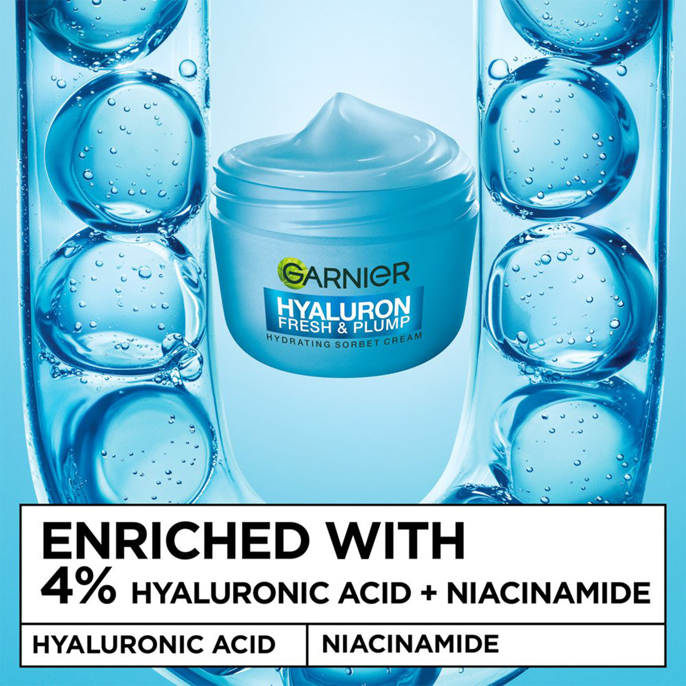 Garnier Hyaluronic Sorbet Cream 100g - Image 3