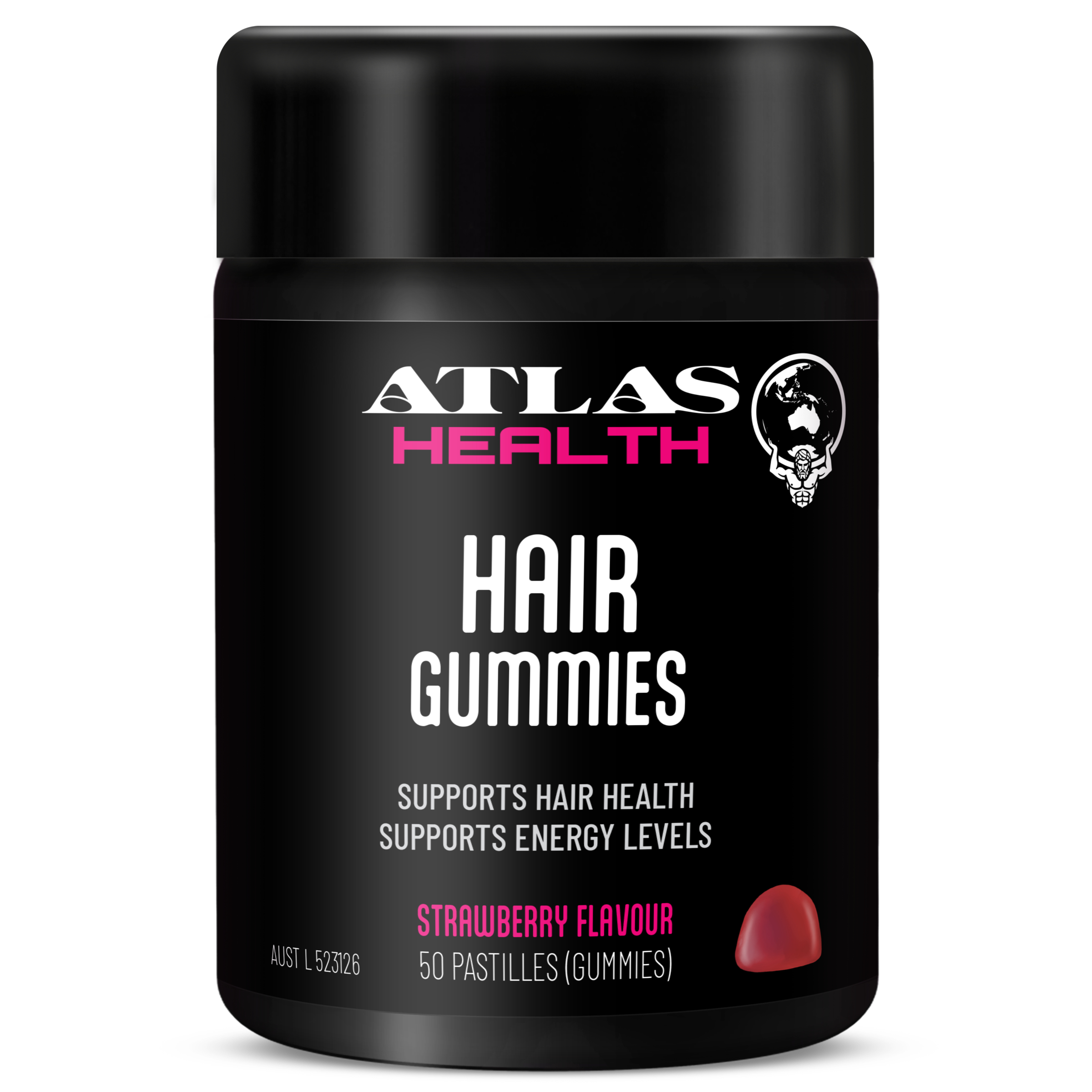 Atlas Men's Hair Gummies 50 each - Image 1