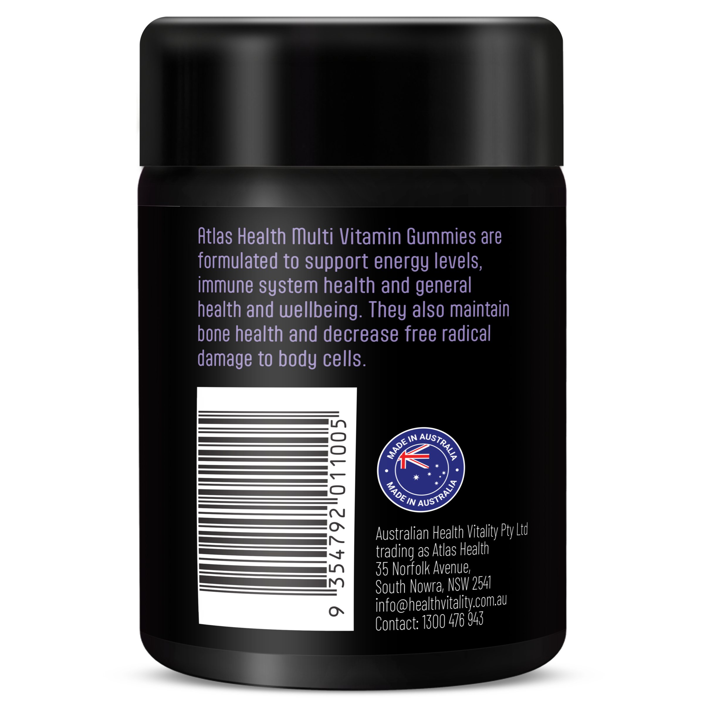 Atlas Men's Multi Gummies 50 each - Image 2