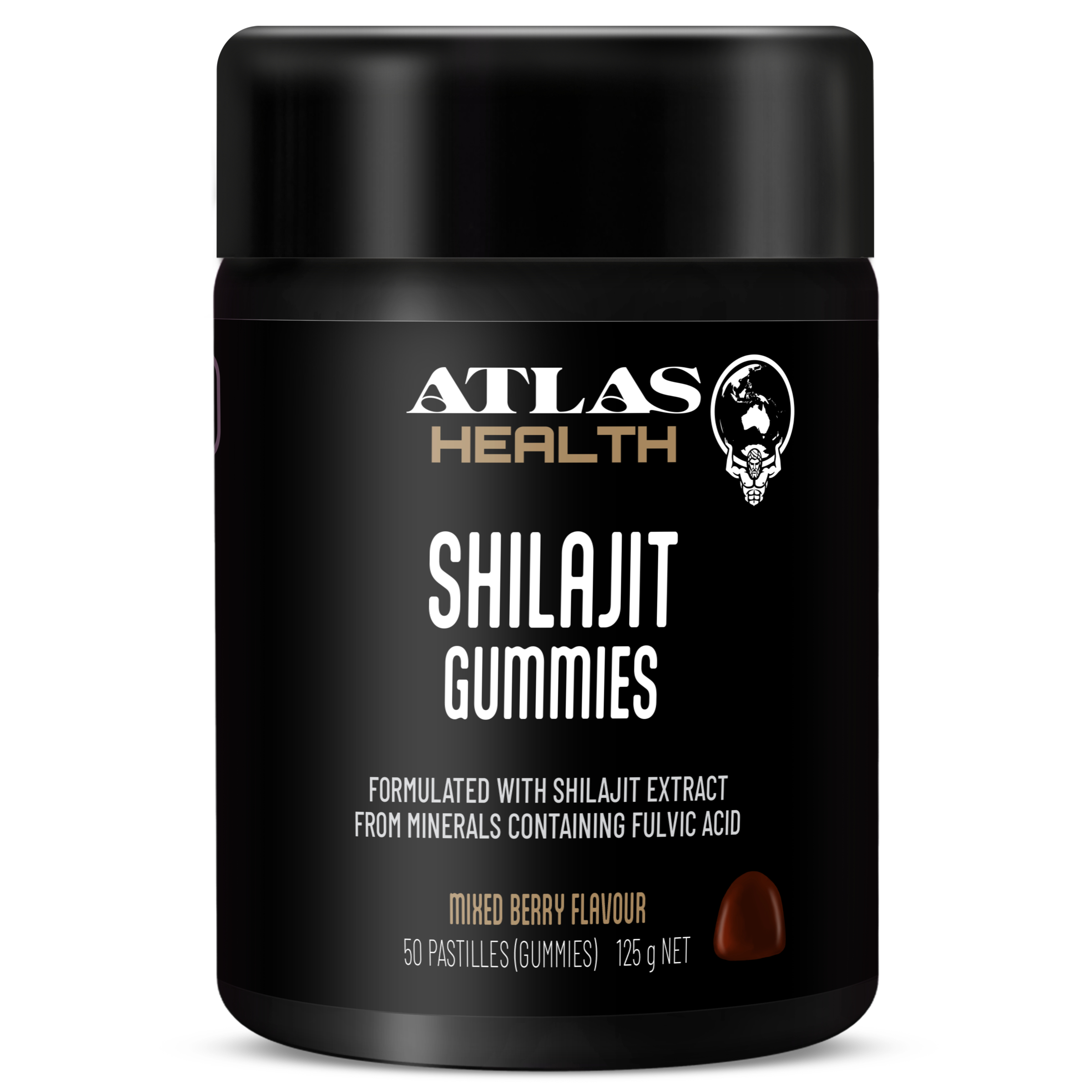 Atlas Mens' Shilijit Gummies 50 each - Image 1