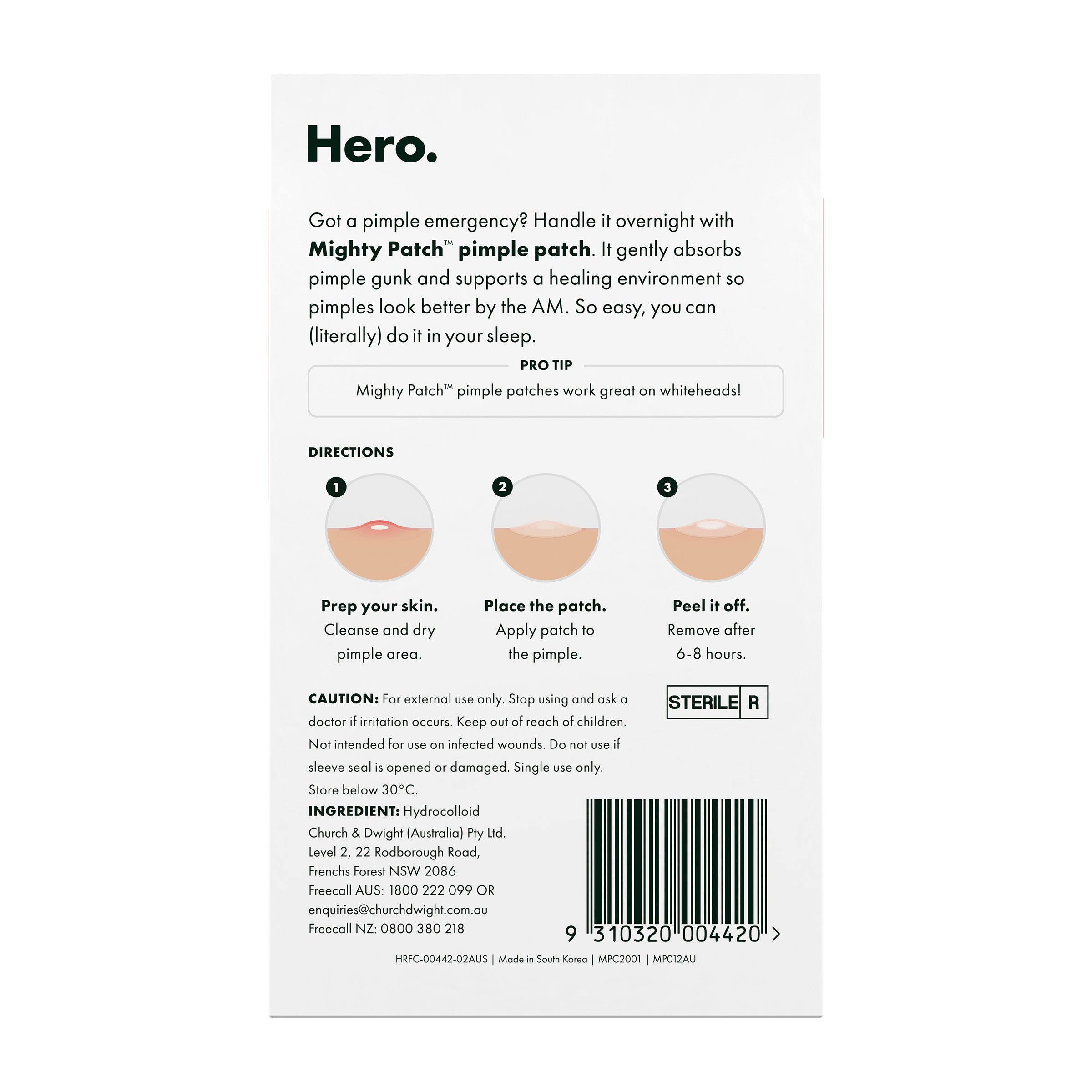 Hero Mighty Pimple Patch Original 24 each - Image 2