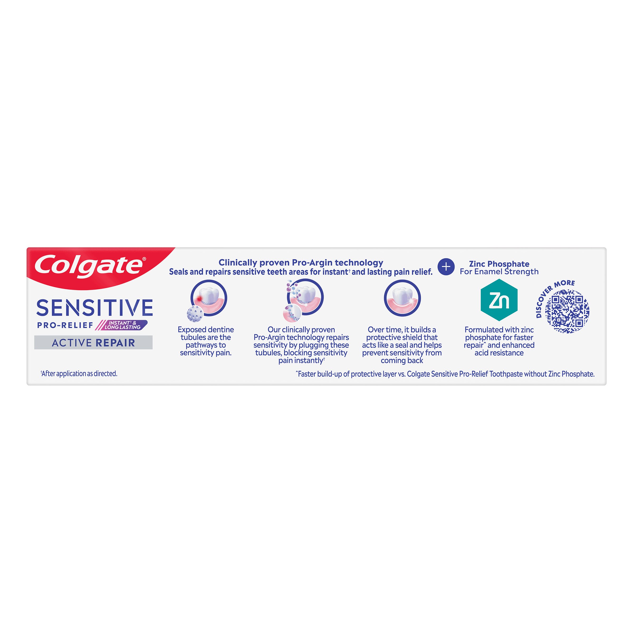 Colgate Sensitive Pro-Relief Active Repair Enamel Strength Toothpaste 110g - Image 3
