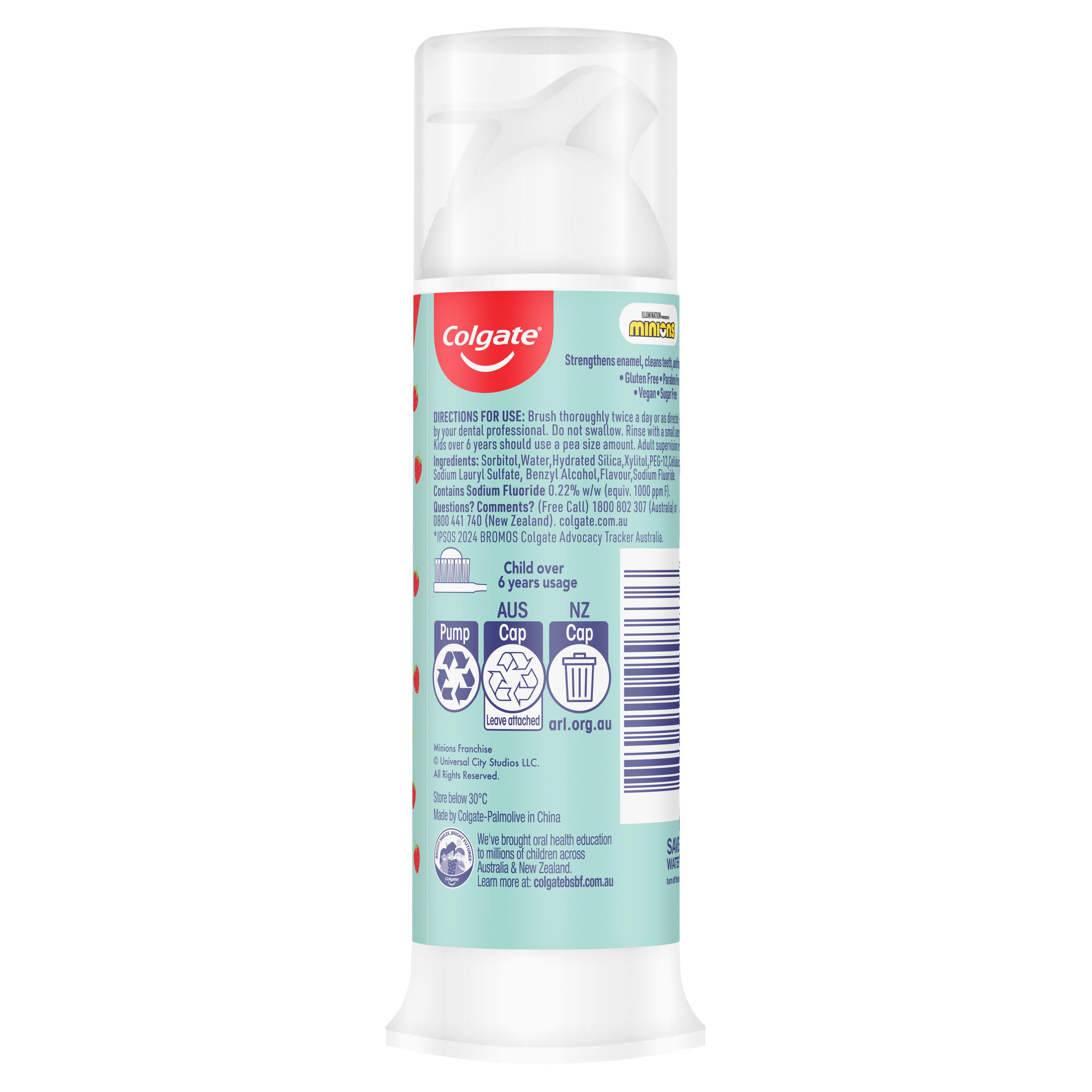 Colgate Kids Pump Toothpaste 85g - Image 2