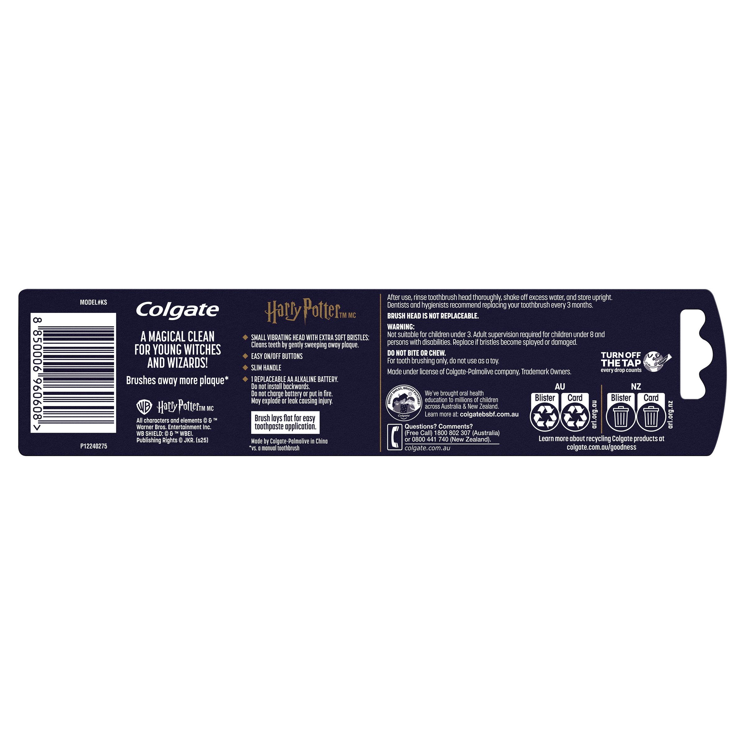 Colgate Kids Bat Toothbrush 1 pack - Image 2