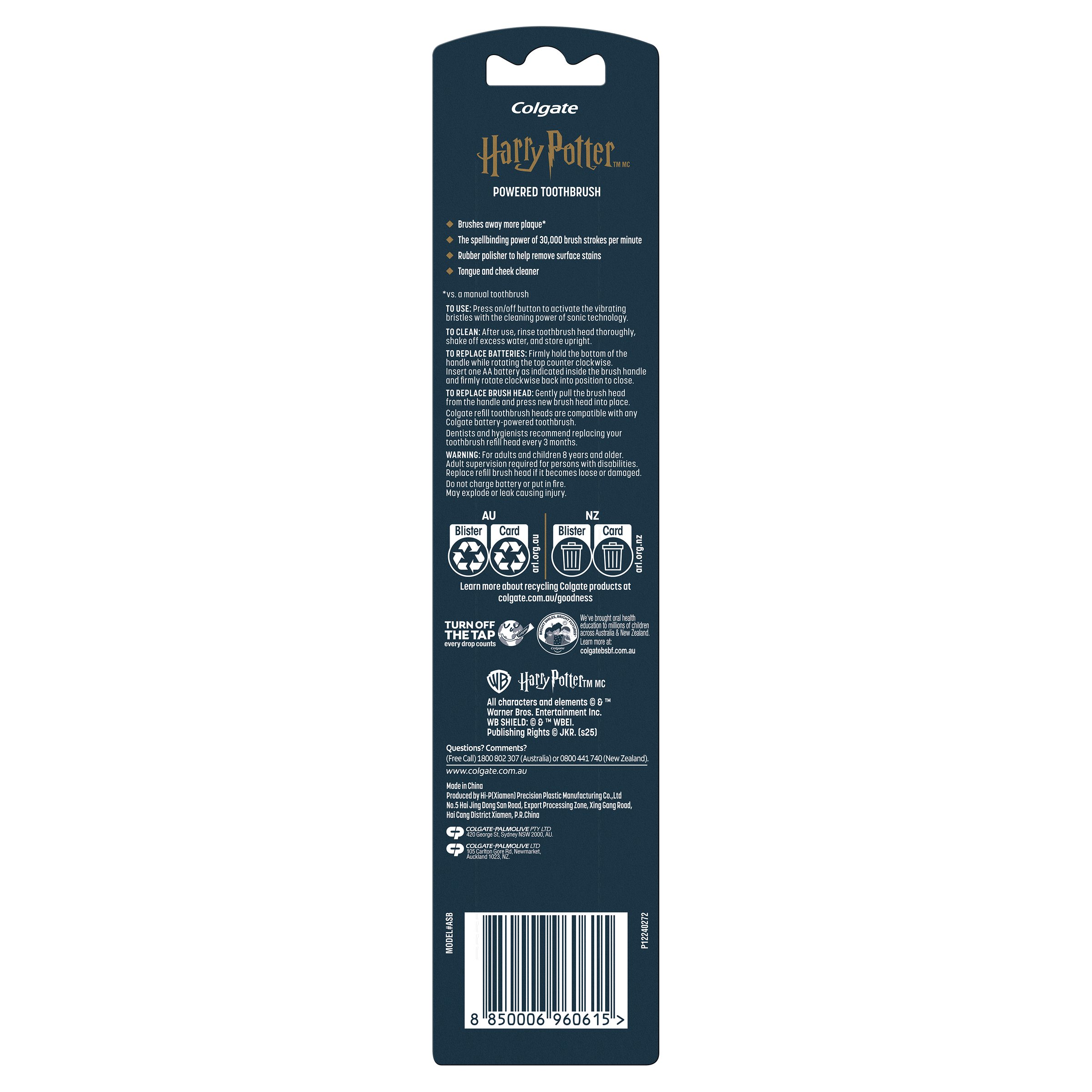Colgate Premium Licence toothbrush Handle 1 pack - Image 2