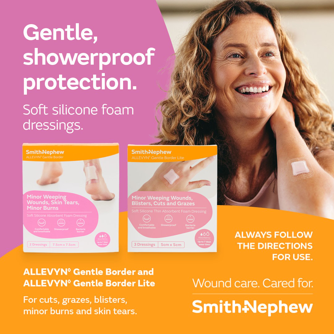 Allevyn Gentle Border Lite Rec 5.5X12cm - 3 pack - Image 2
