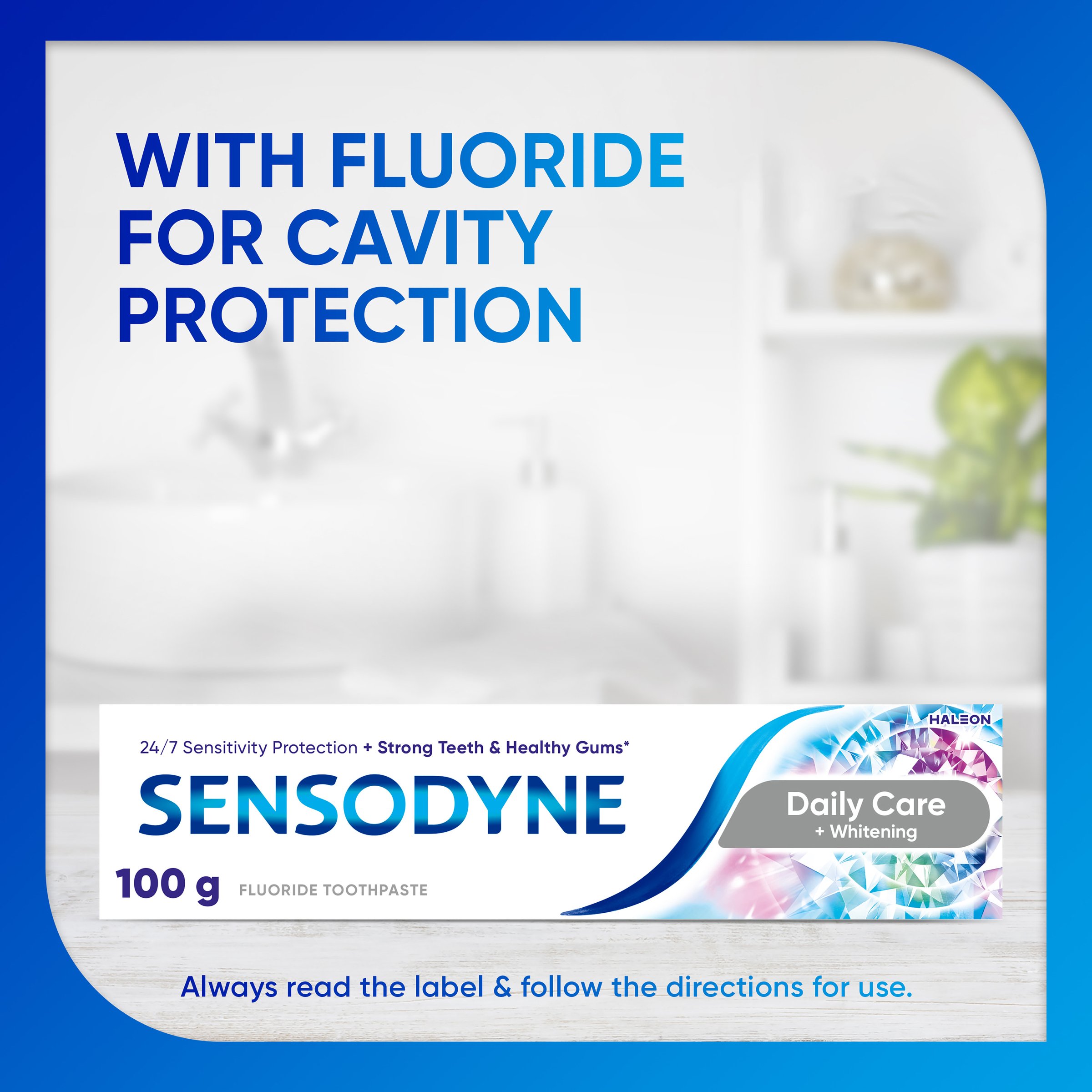 Sensodyne Toothpaste Daily Care + Whitening 10g - Image 3