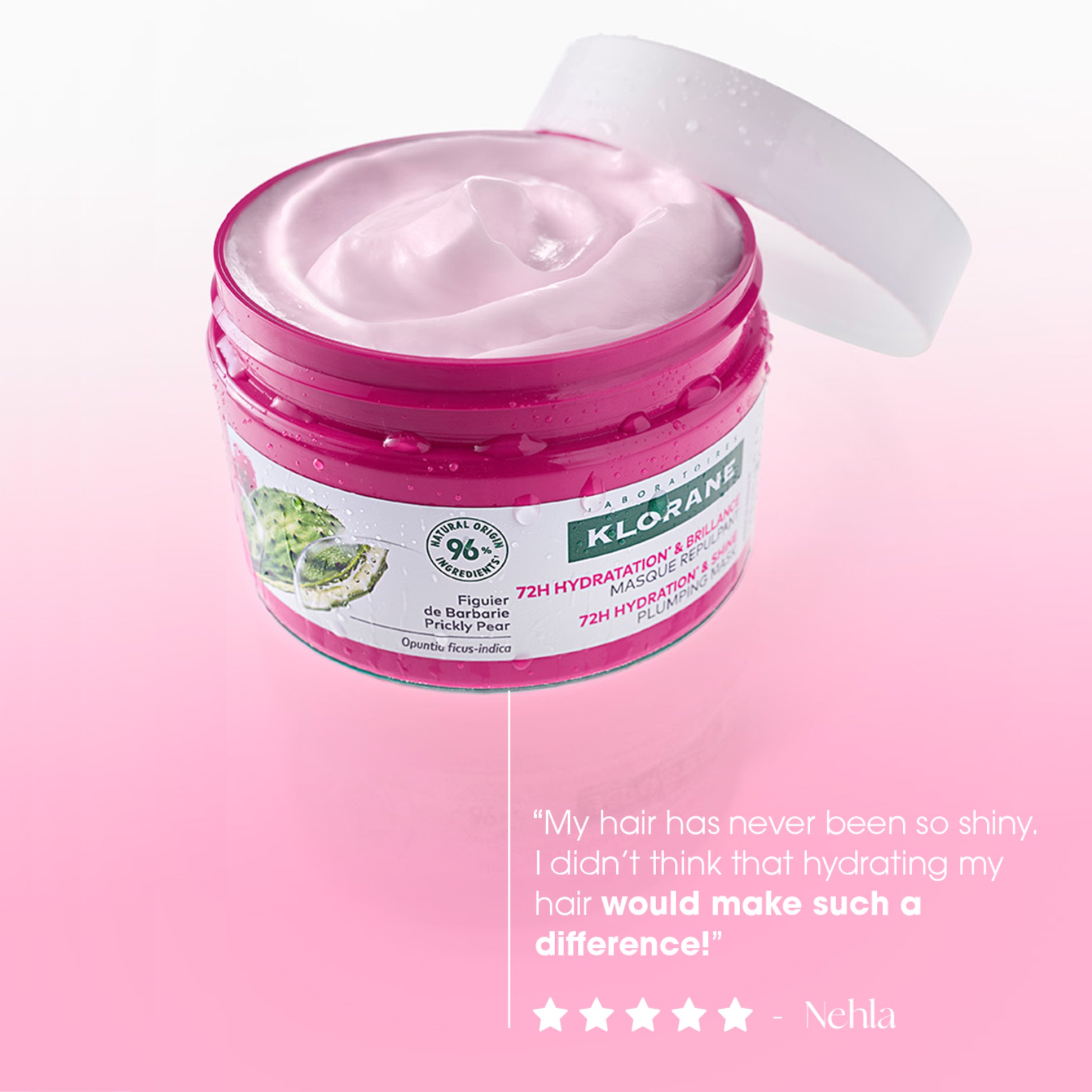 Klorane Hydration & Shine Plumping Mask With Prickly Pear 250ml - Image 7