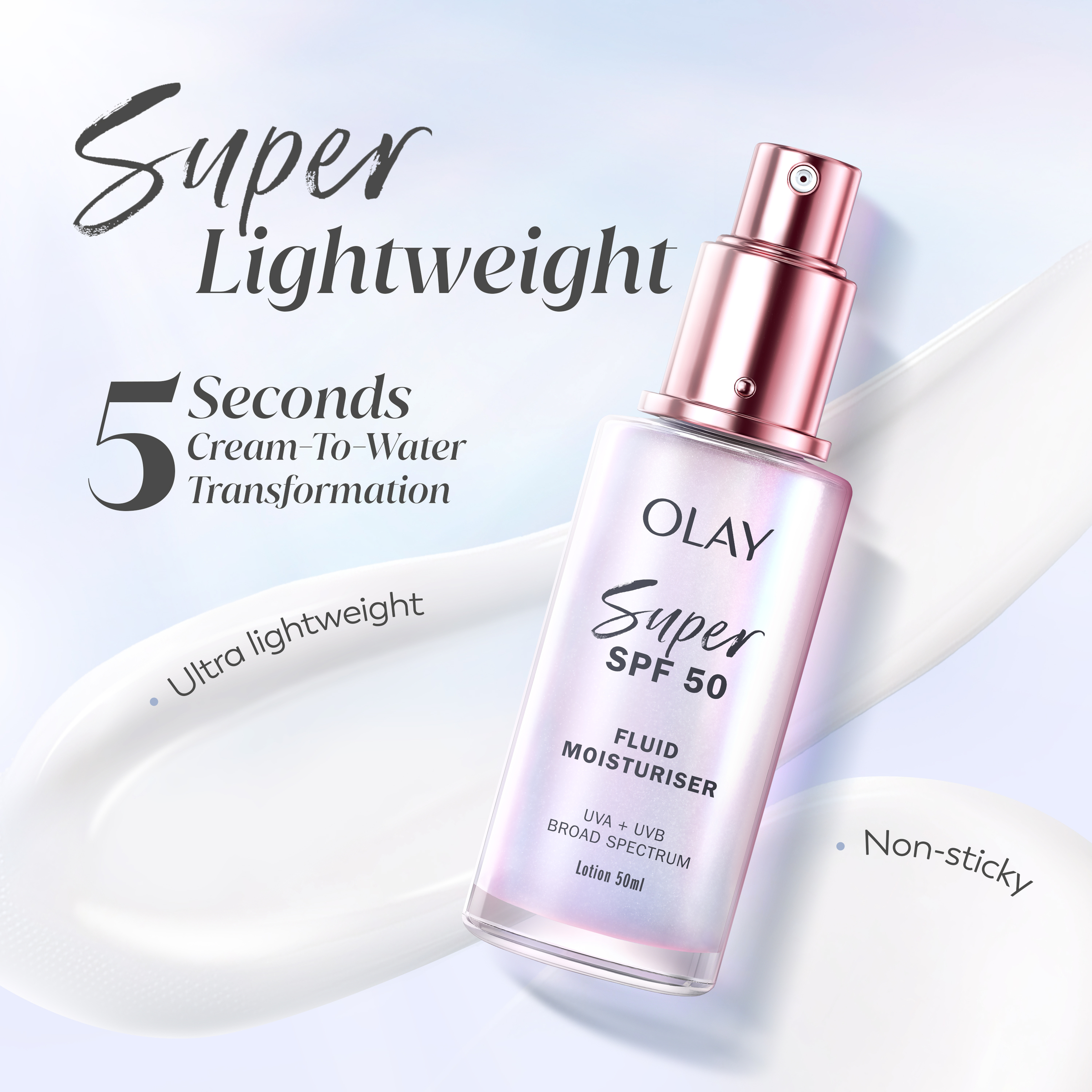 Olay Super SPF50 With Broad Spectrum Protection UVA & UVB 50ml - Image 4