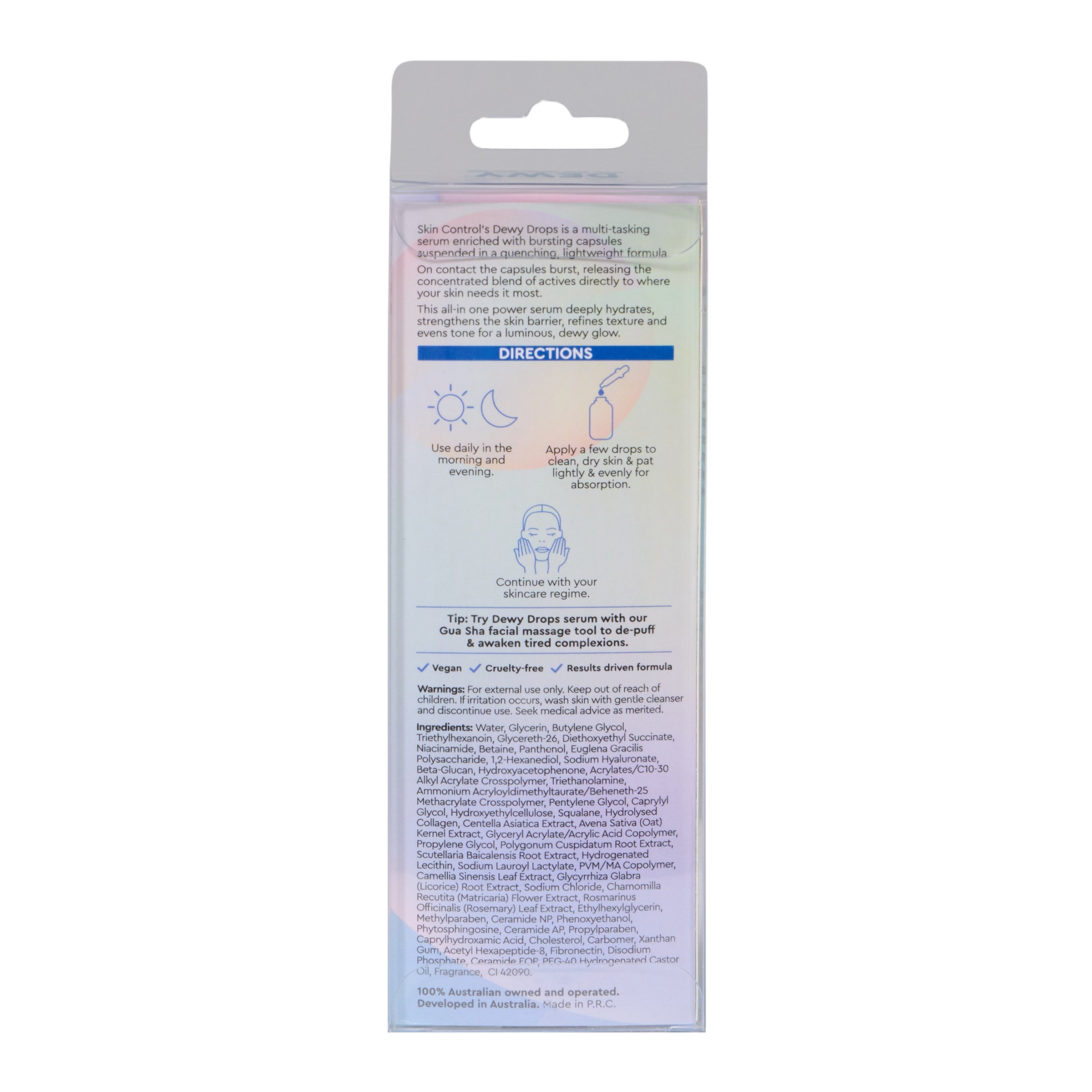 Skin Control Dewy Drops Bursting Capsule Serum 30ml - Image 2