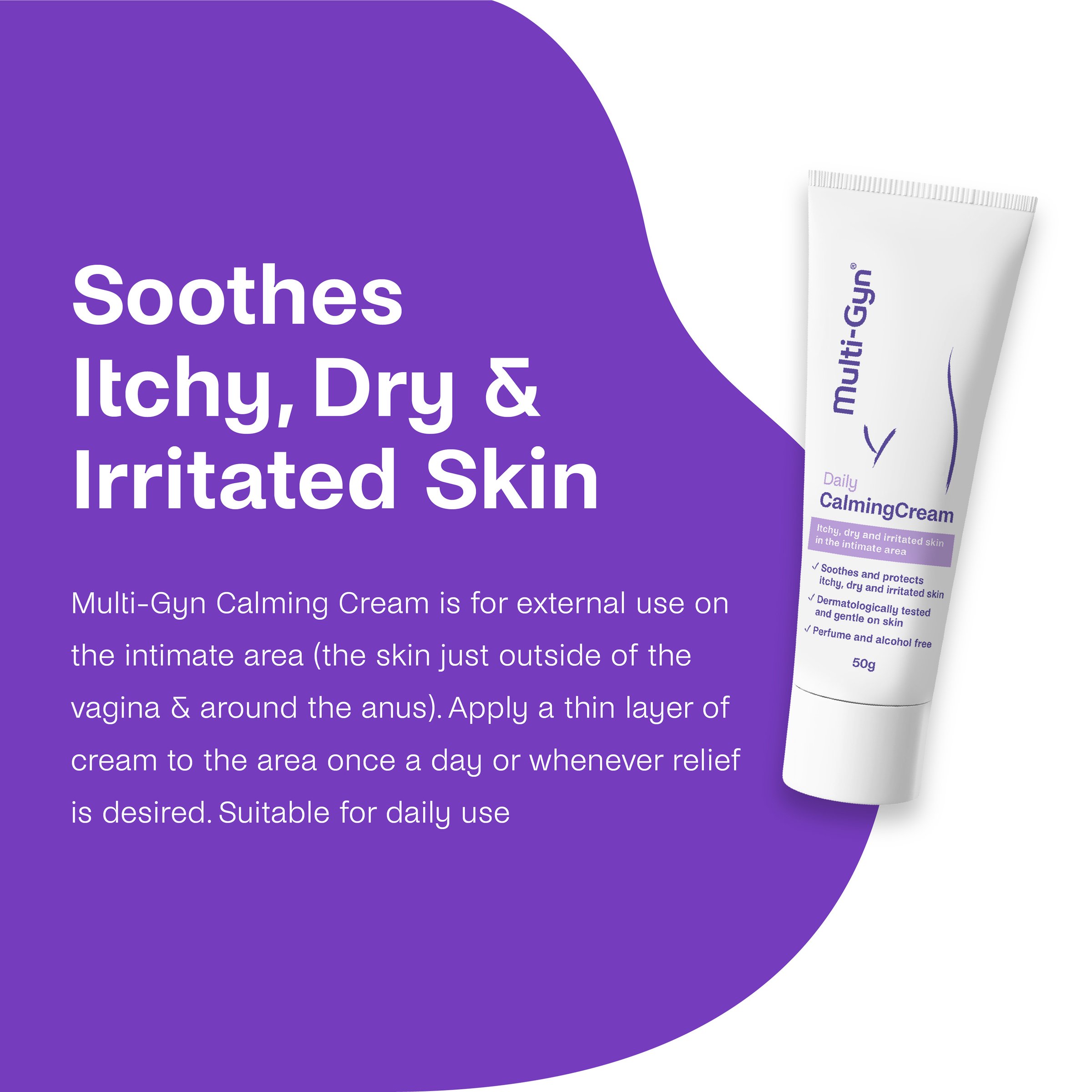 Multi-Gyn Calming Cream 50g - Image 8