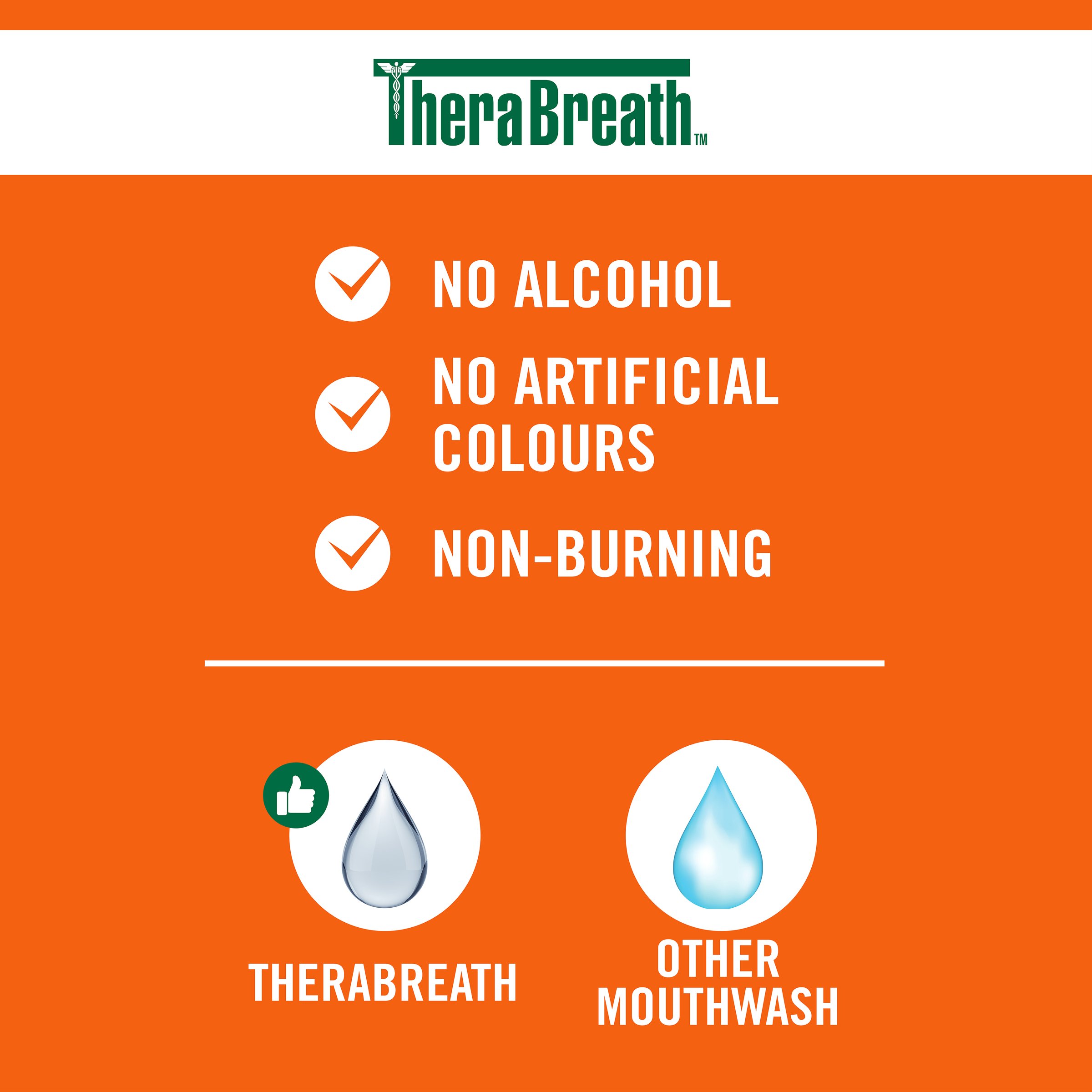 Therabreath Oral Rinse Deep Clean 473ml - Image 3