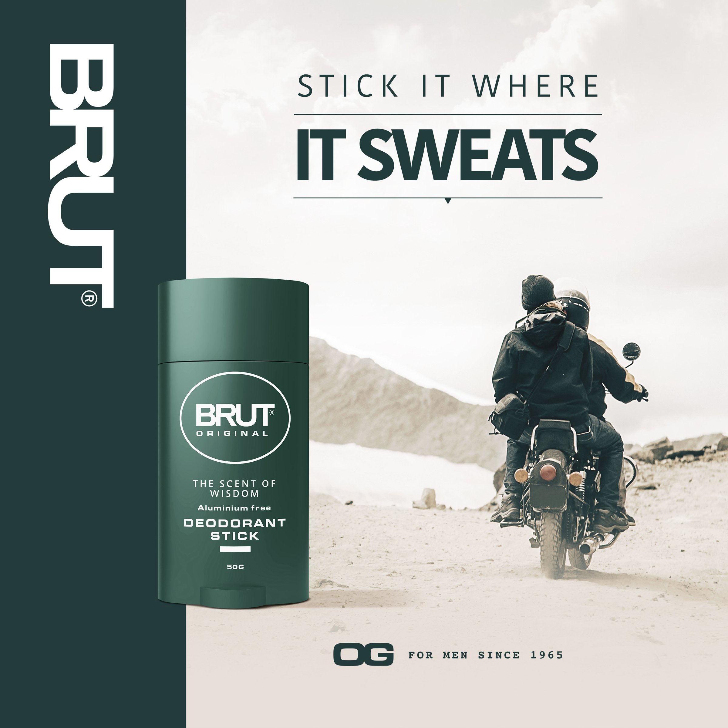 Brut Original Deodorant Stick 50g - Image 3