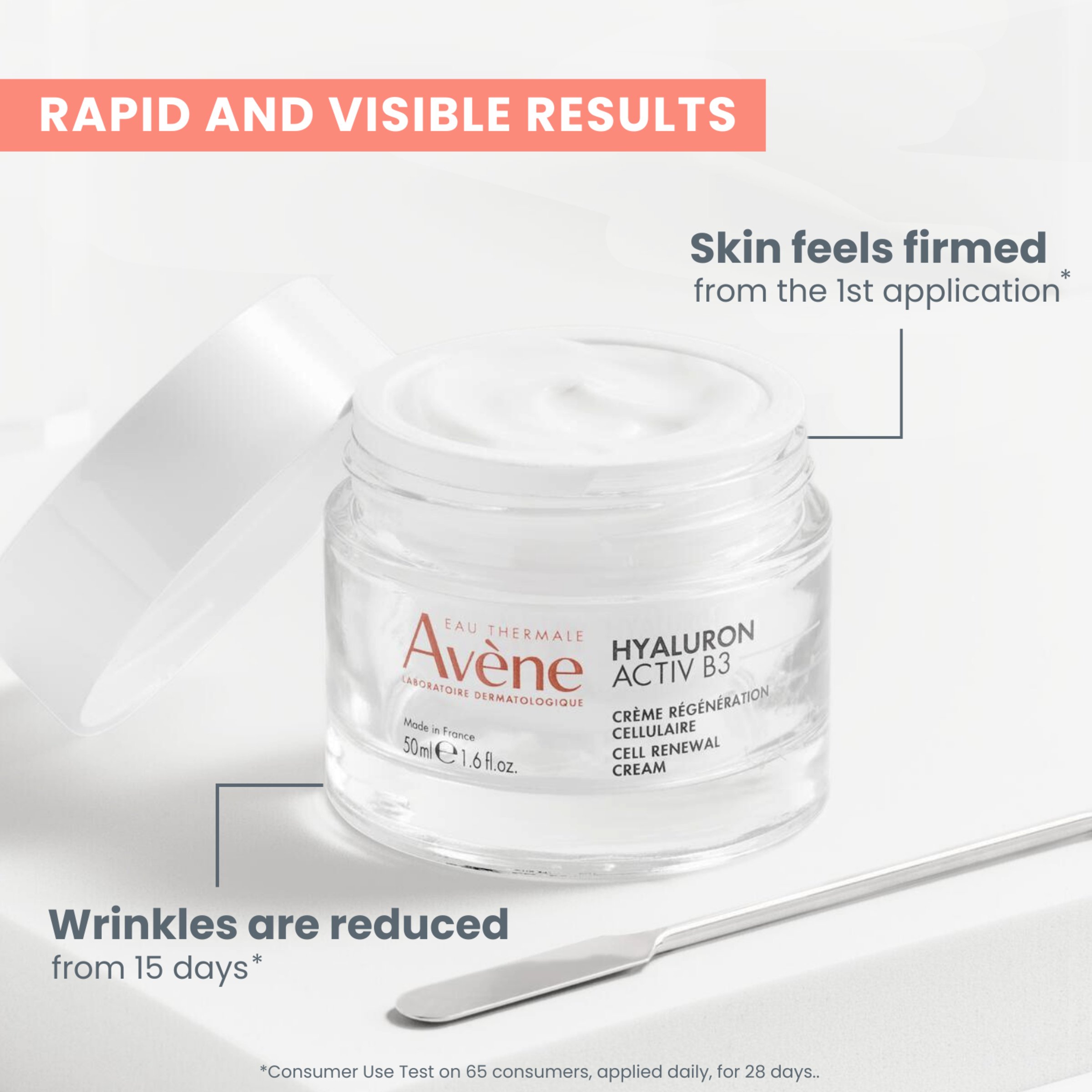 Avene Hyaluron Activ B3 Renewal Firming Cream  50ml - Image 8