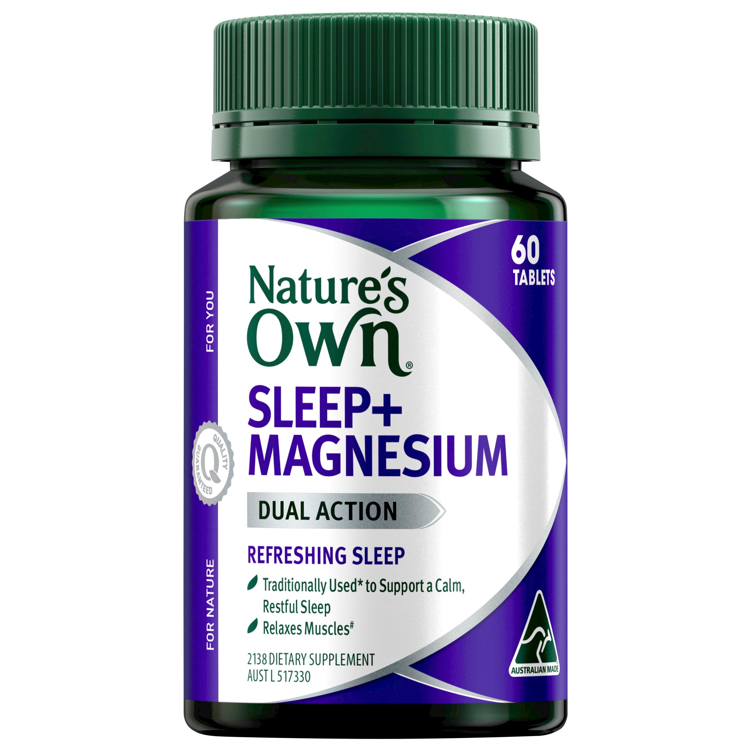 Nature's Own Sleep+ Magnesium 60 tablets - Image 1
