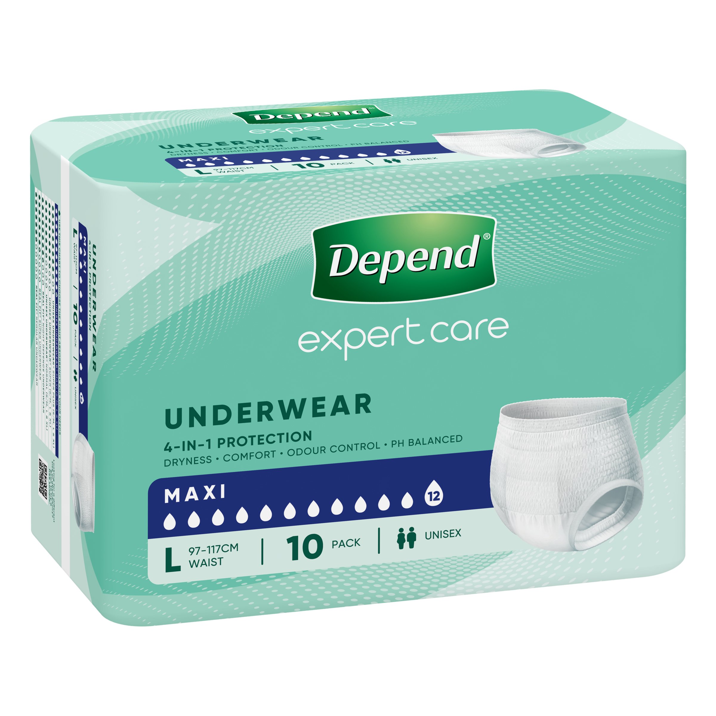 Depend Underwear Maxi Large - 10 pack - Image 6