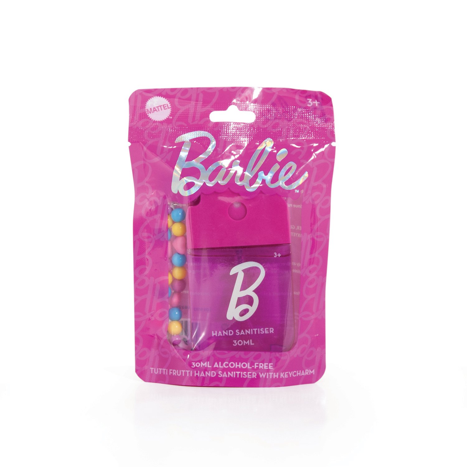 Barbie Tutti Fruiti Hand Sanitiser & Keycharm 30ml