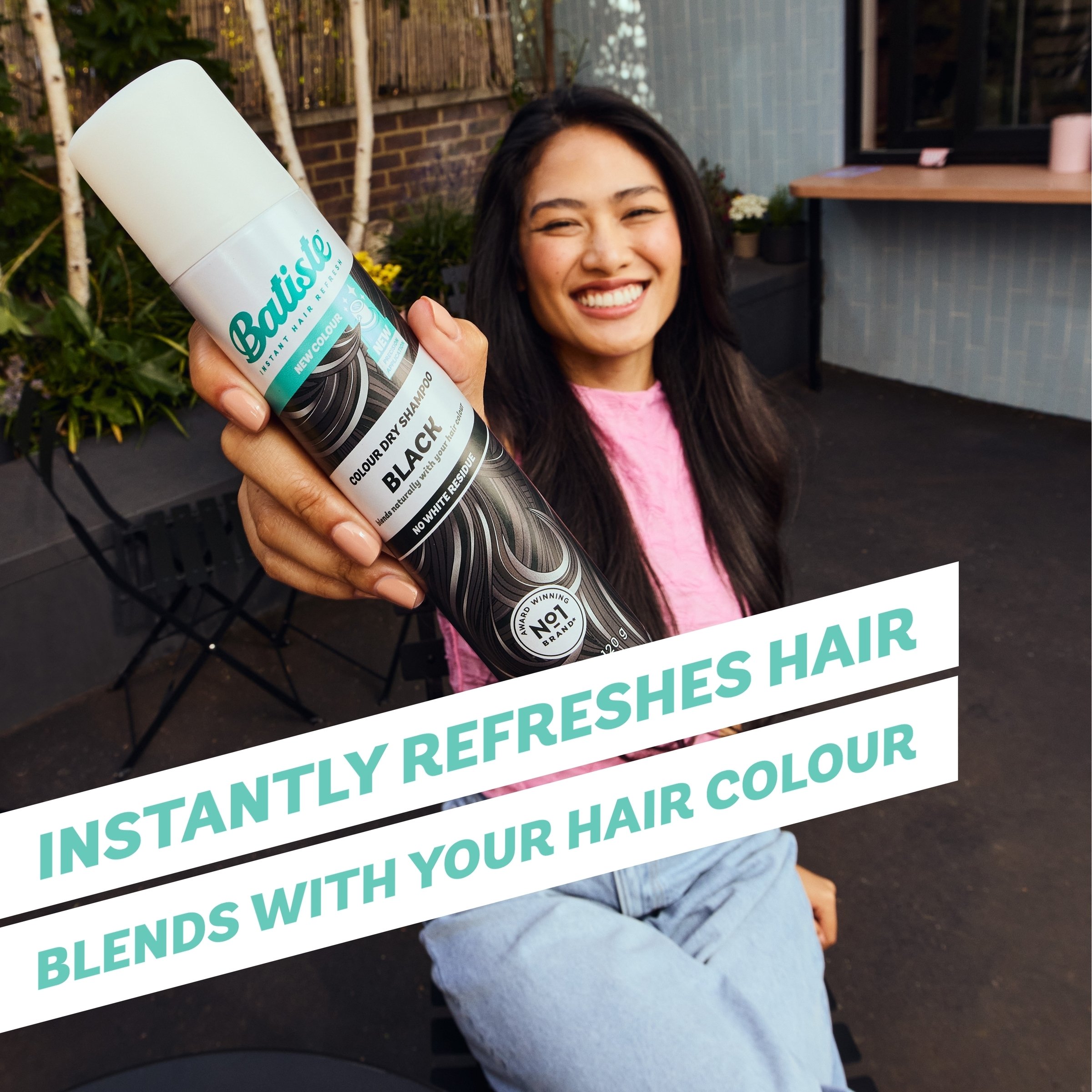 Batiste Dry Shampoo Hint Of Colour Black 200ml - Image 3