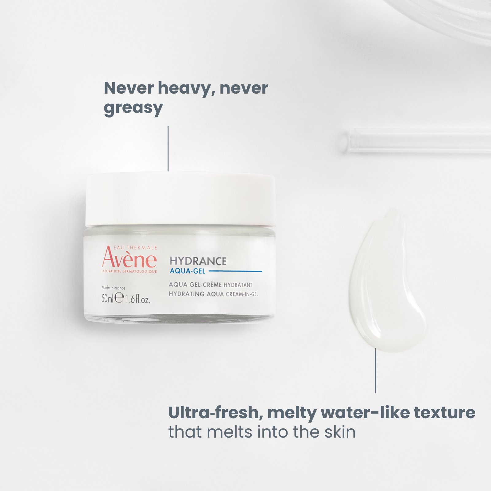 Avene Hydrance Aqua Cream-In-Gel	 50ml - Image 3