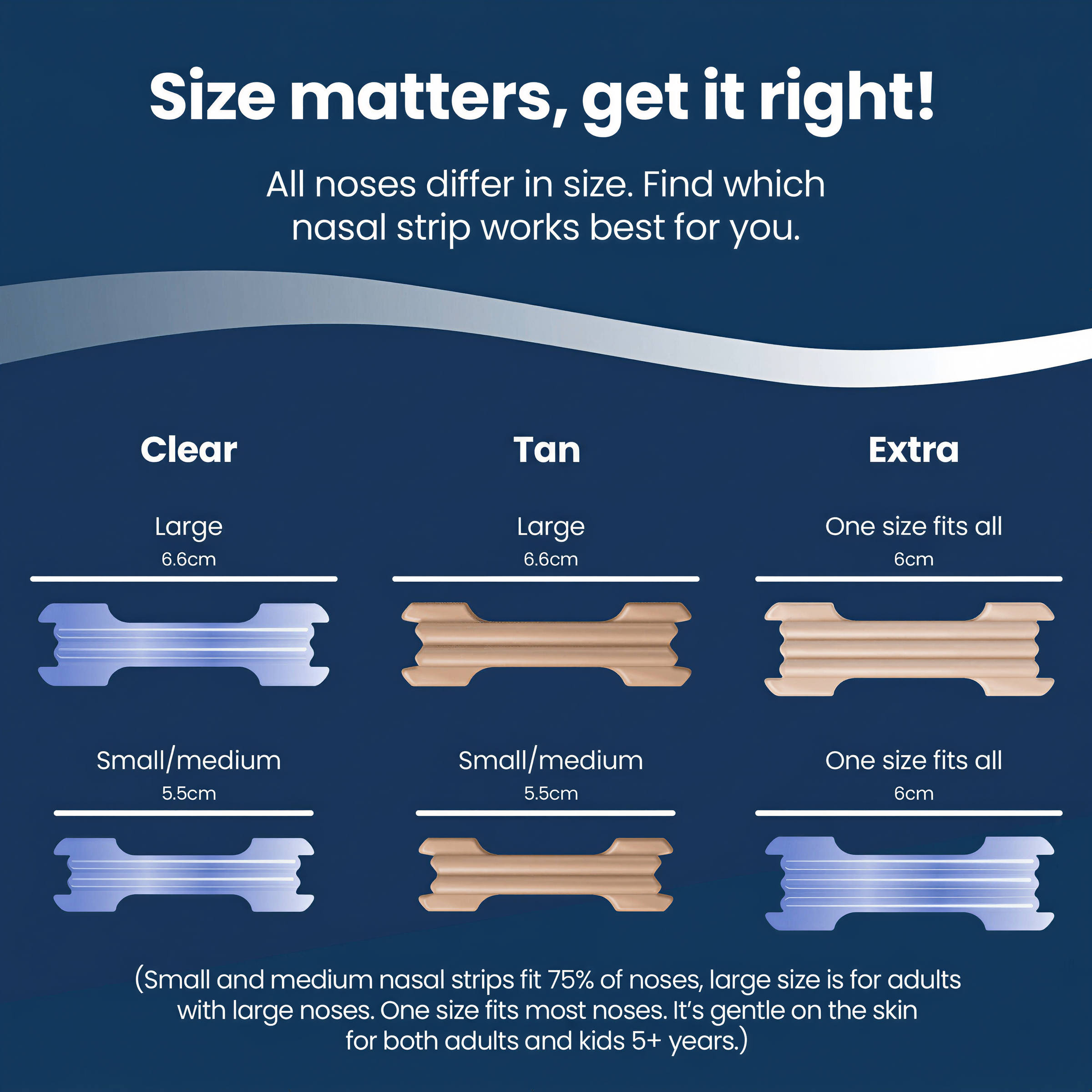 Breathe Right Nasal Strips Extra Strength Clear 44 strips - Image 3