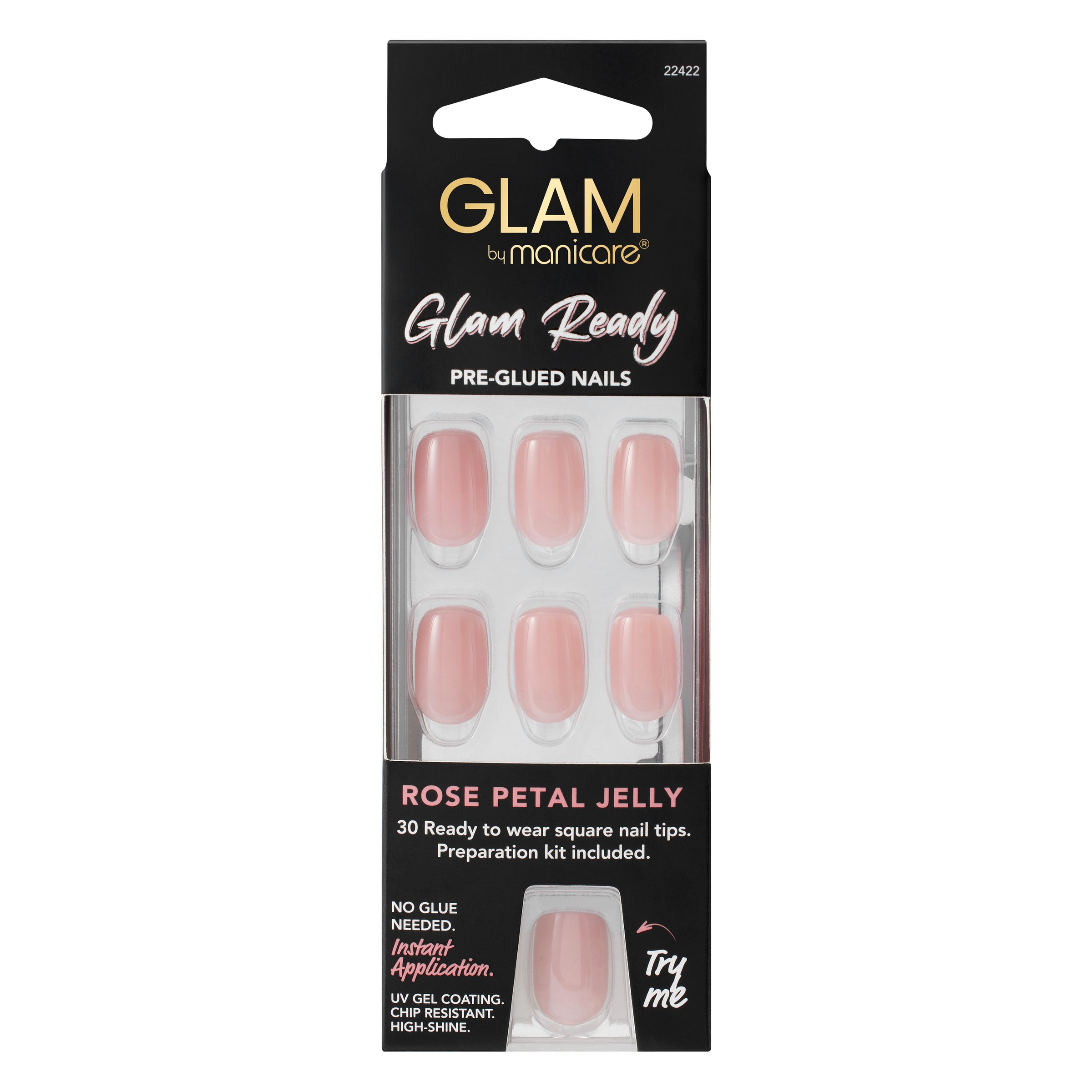 Glam By Manicare Readynail 30 - Rosejelly 1 each - Image 1