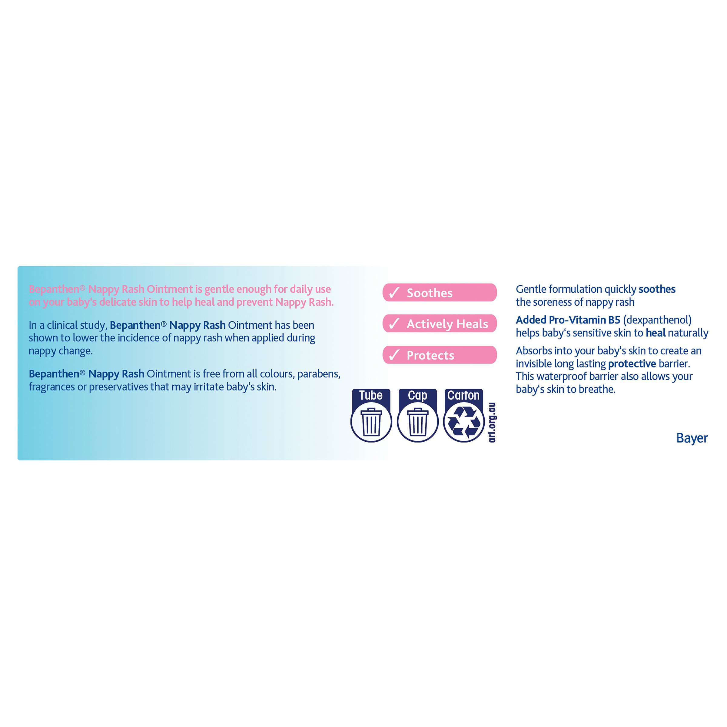 Bepanthen Nappy Rash Ointment 200g - Image 3