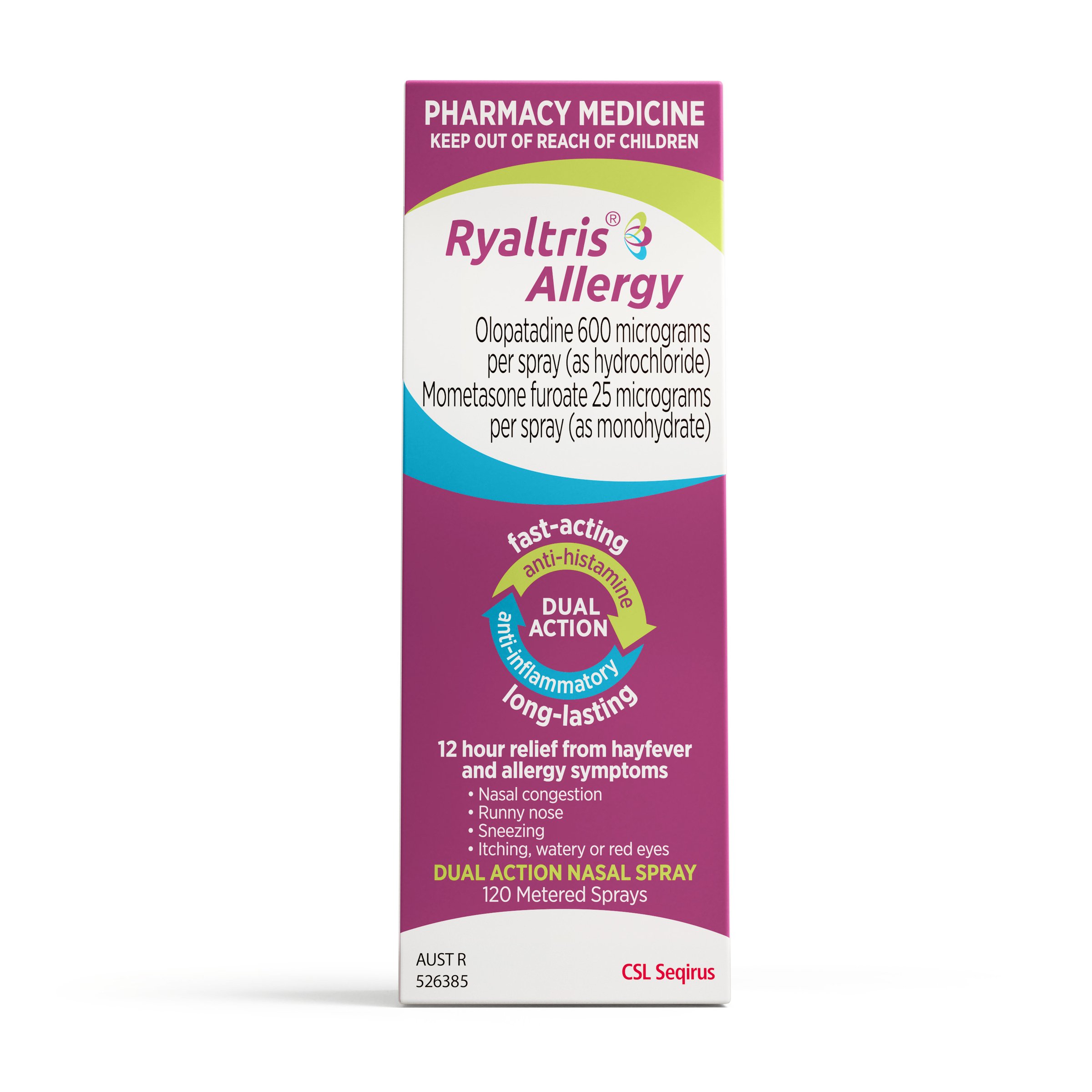Ryaltris Allergy Nasal Spray 120md - Image 6