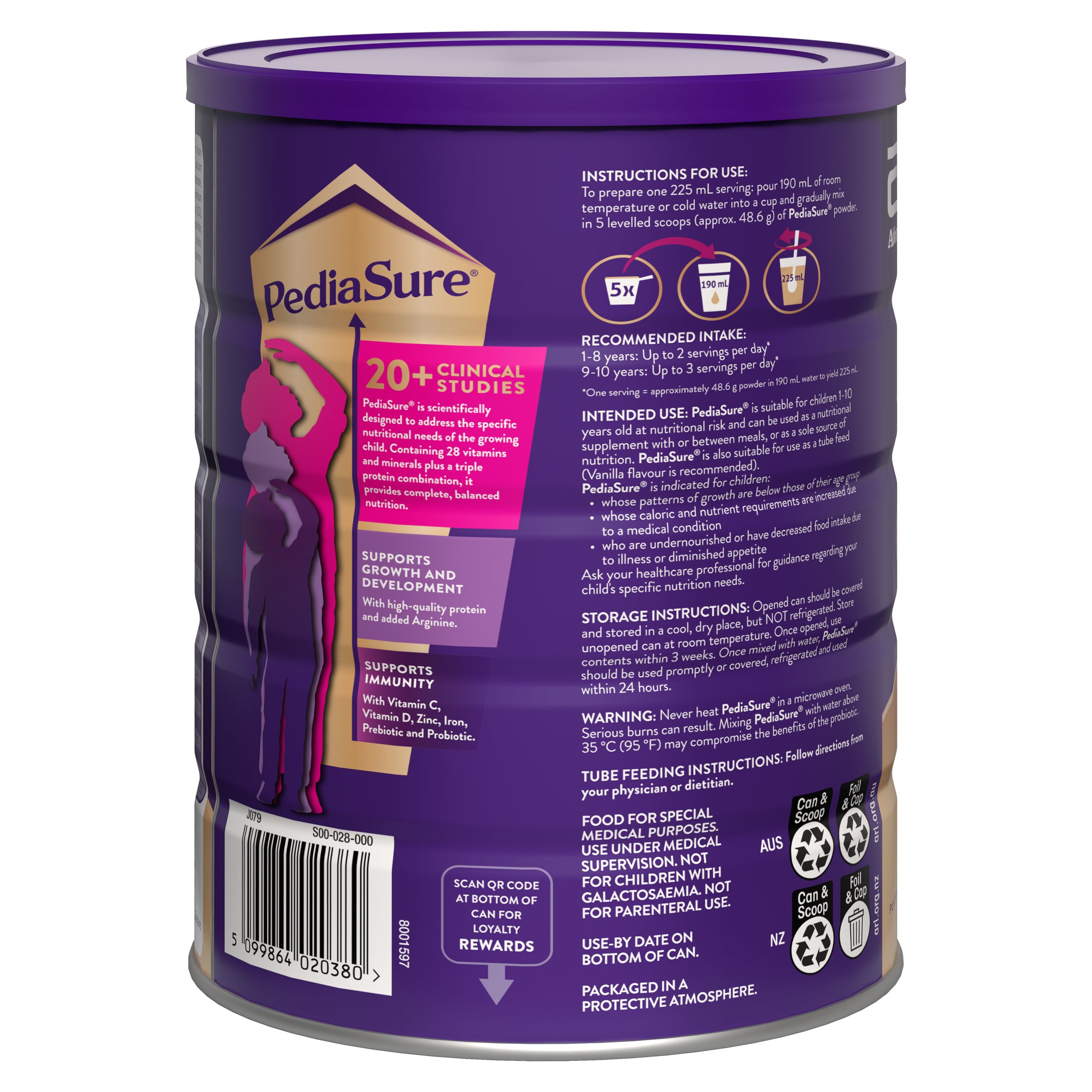 Pediasure Vanilla 800g - Image 2
