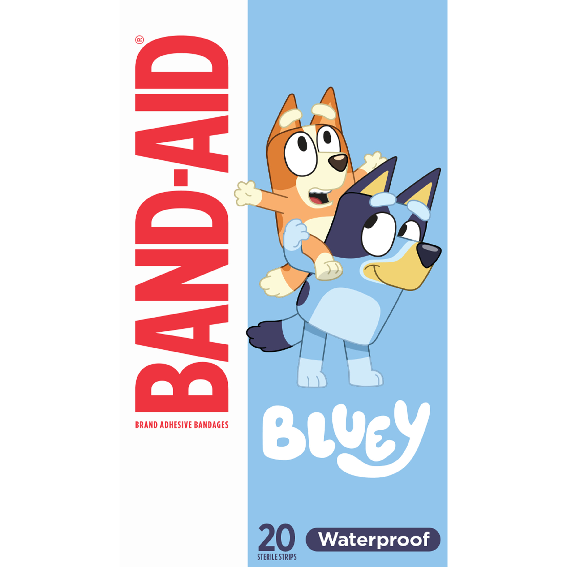 Band-Aid Bluey Deco 20 pack - Image 1