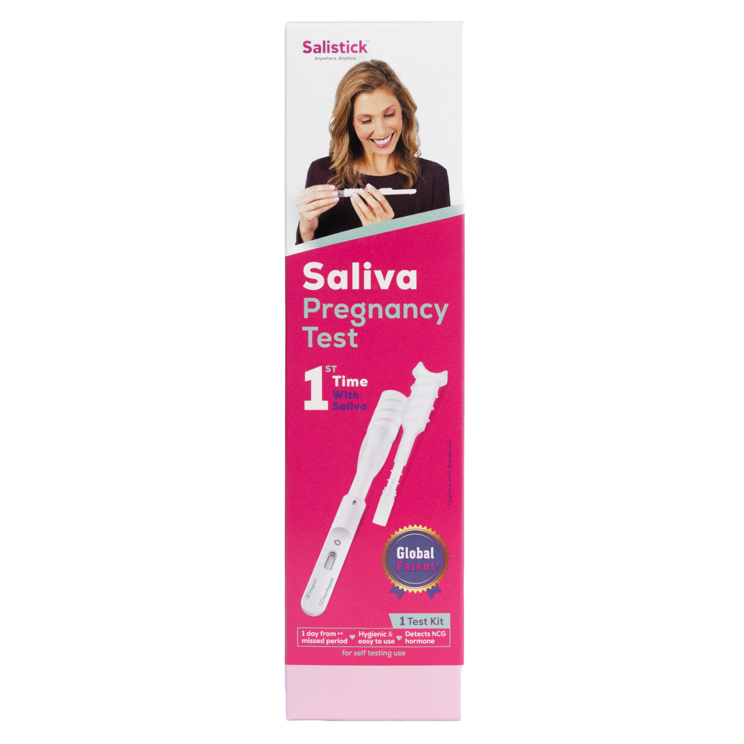 Salistick Saliva Pregnancy Test Kit 1 pack - Image 2