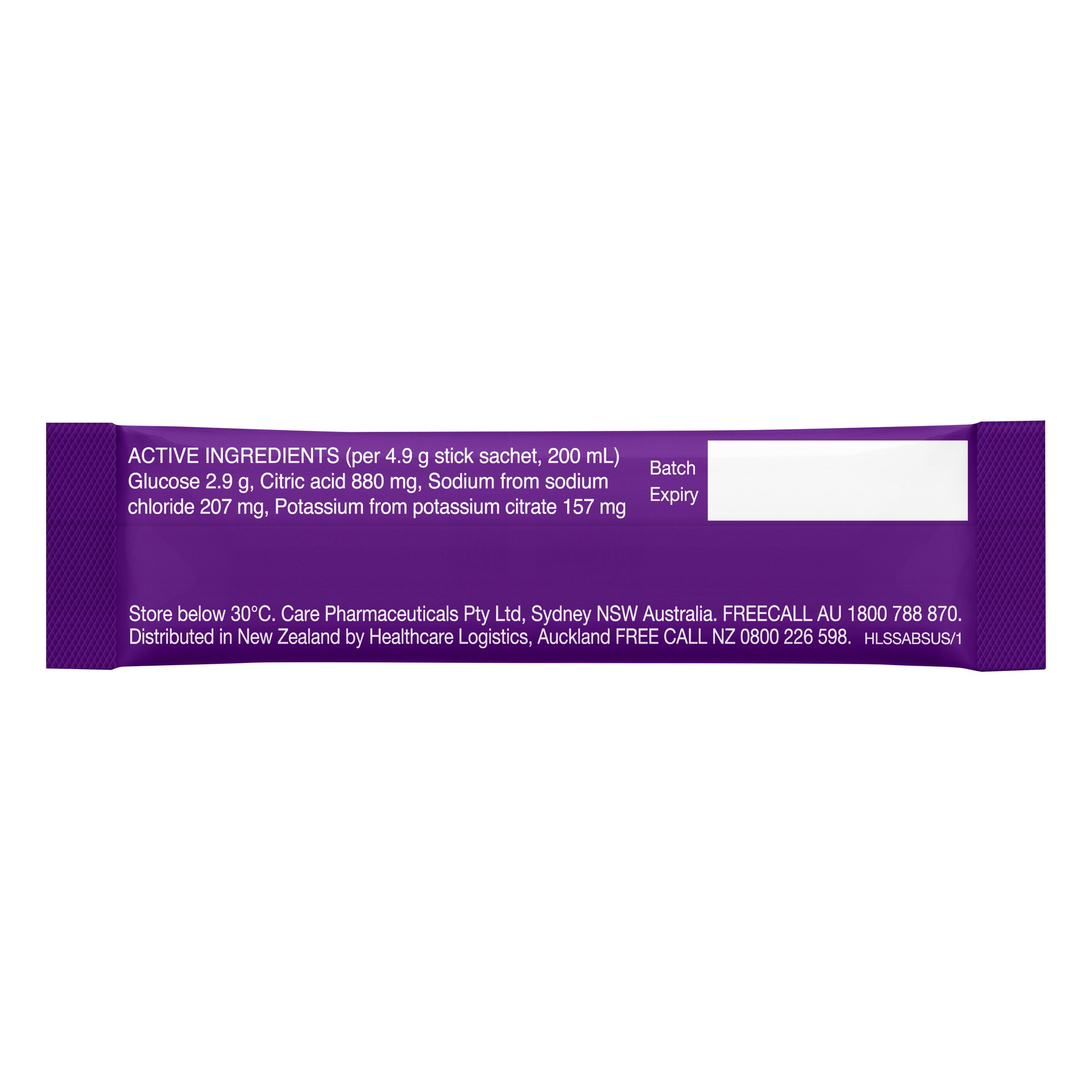 Hydralyte Stick Sachets Apple Blackcurrant Electrolyte Powder 10 pack - Image 12