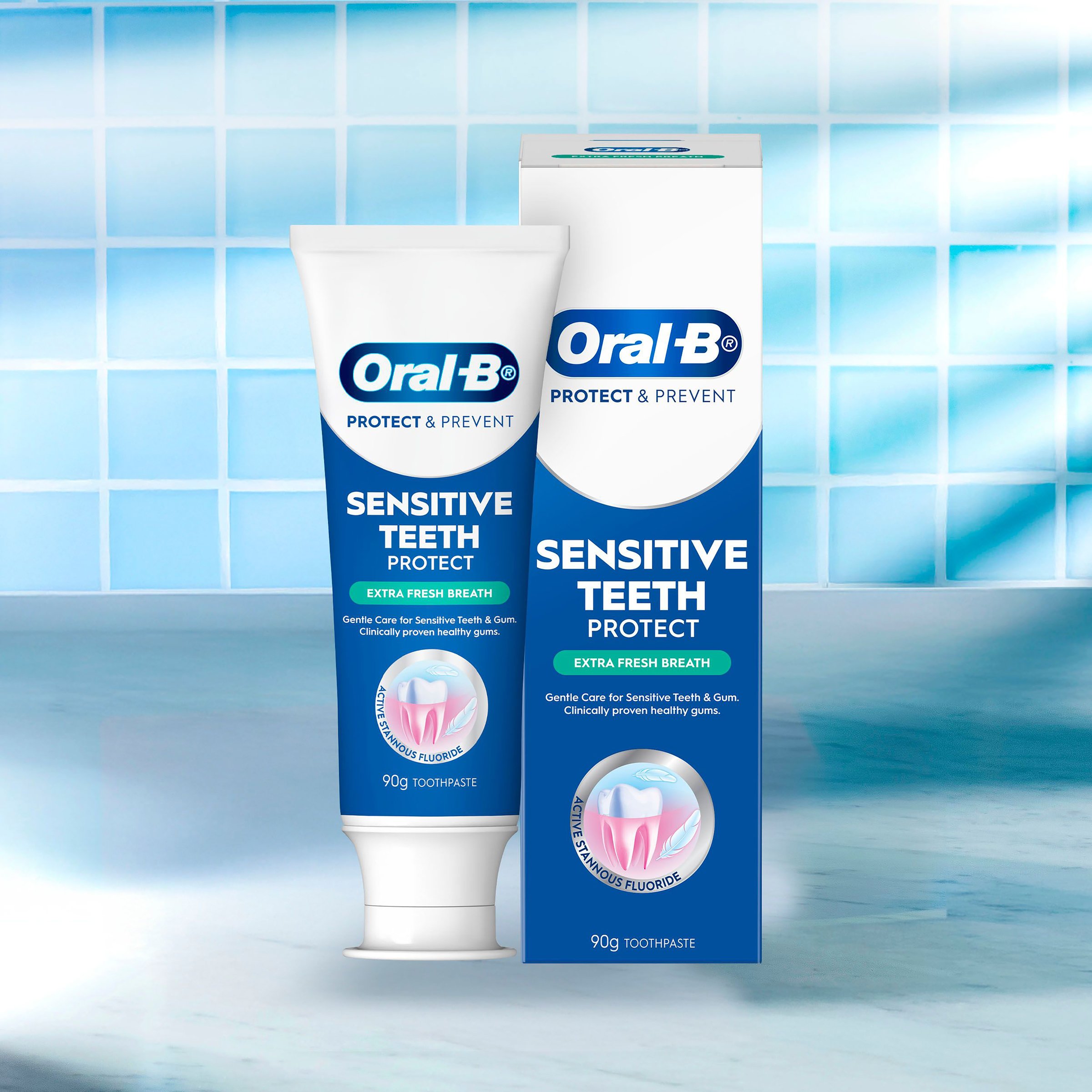 Oral-B Dental Science Sensitivity And Gum Extra Fresh Breath 90g - Image 10