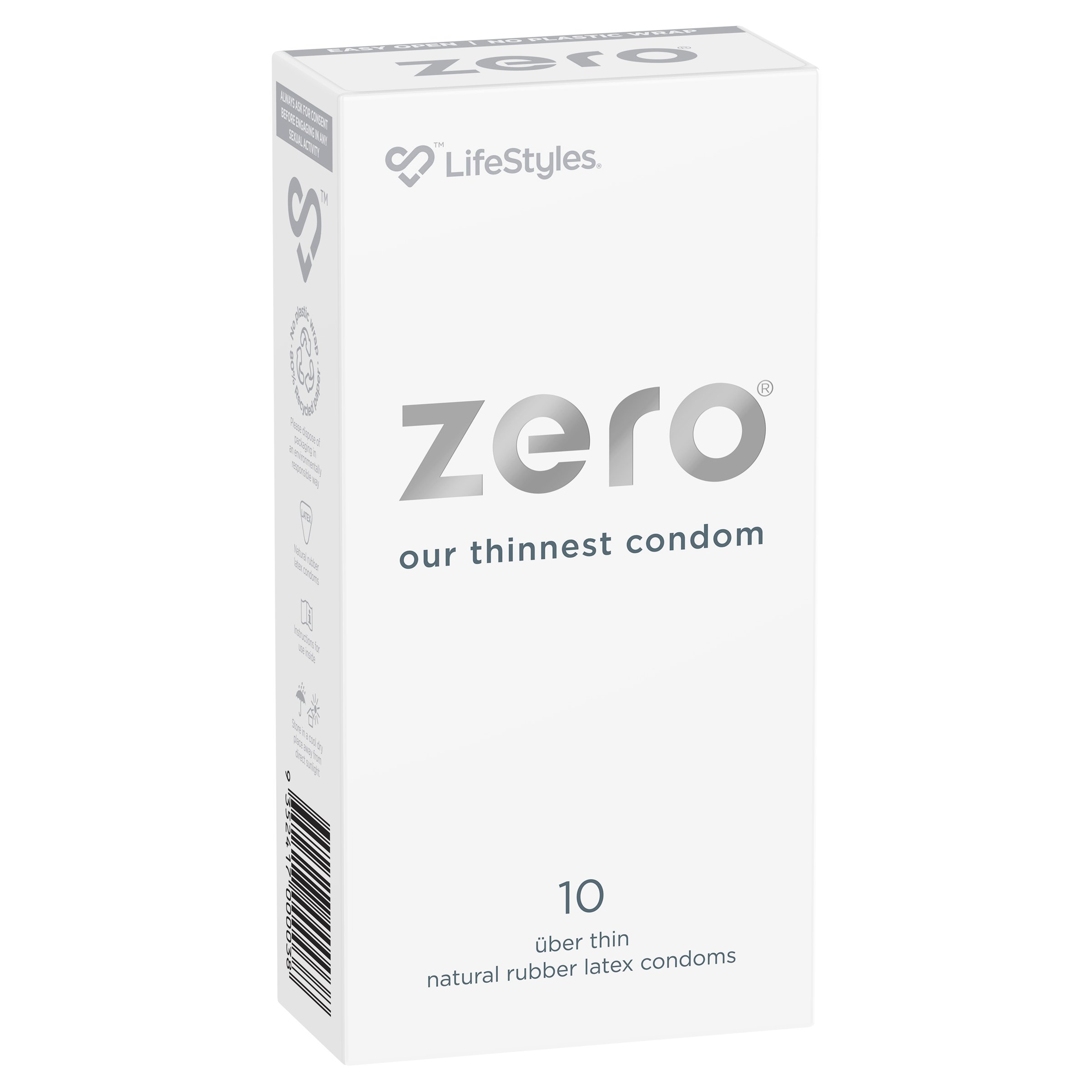 LifeStyles Condoms Zero 10 pack - Image 6
