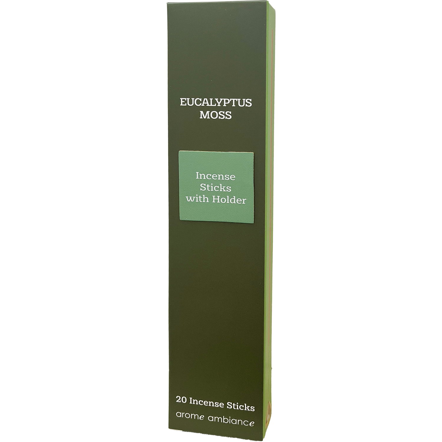 Arome Ambiance Incense Sticks With Holder Eucalyptus Moss 1 each - Image 1