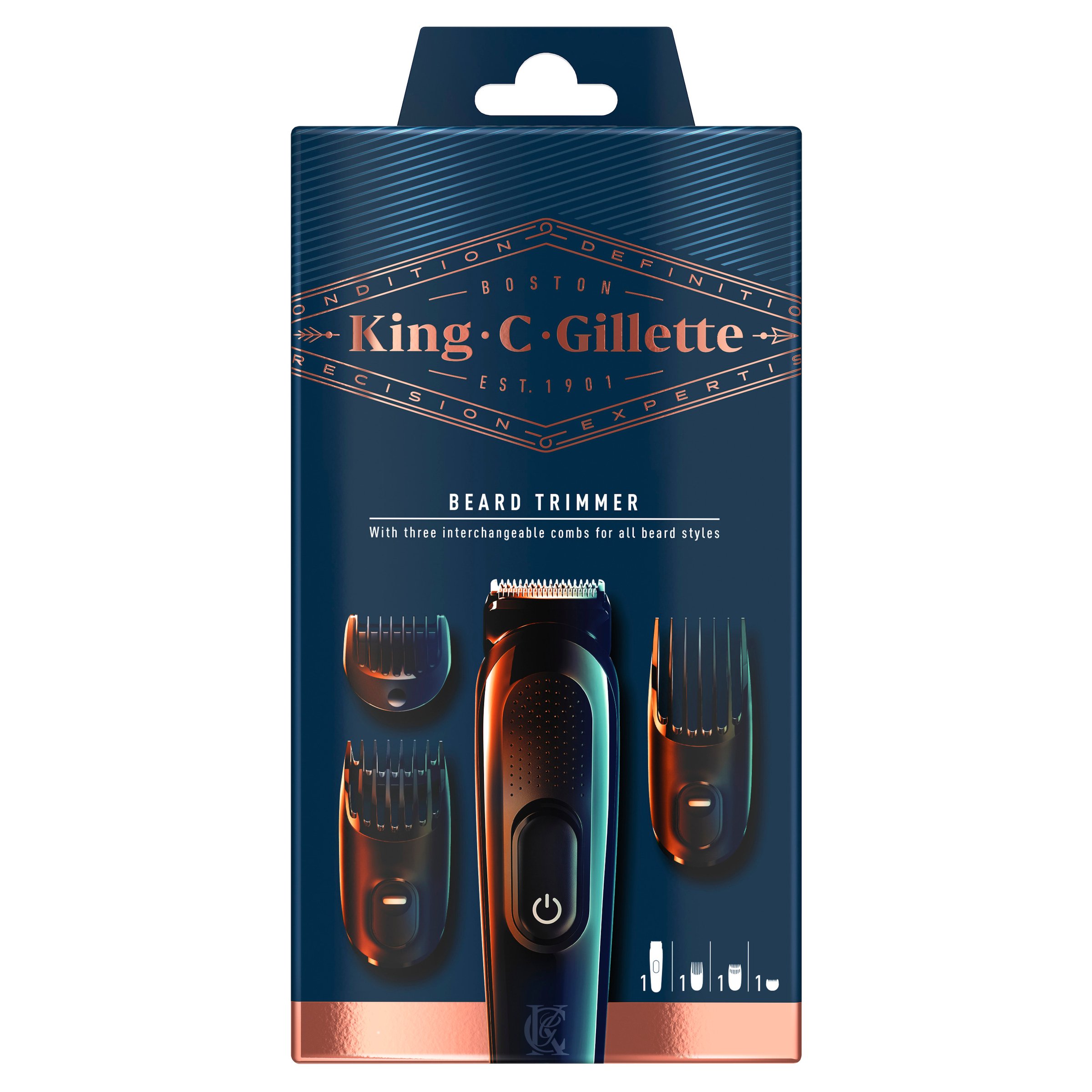 Gillette King C Gillette Beard Trimmer 1 pack - Image 7