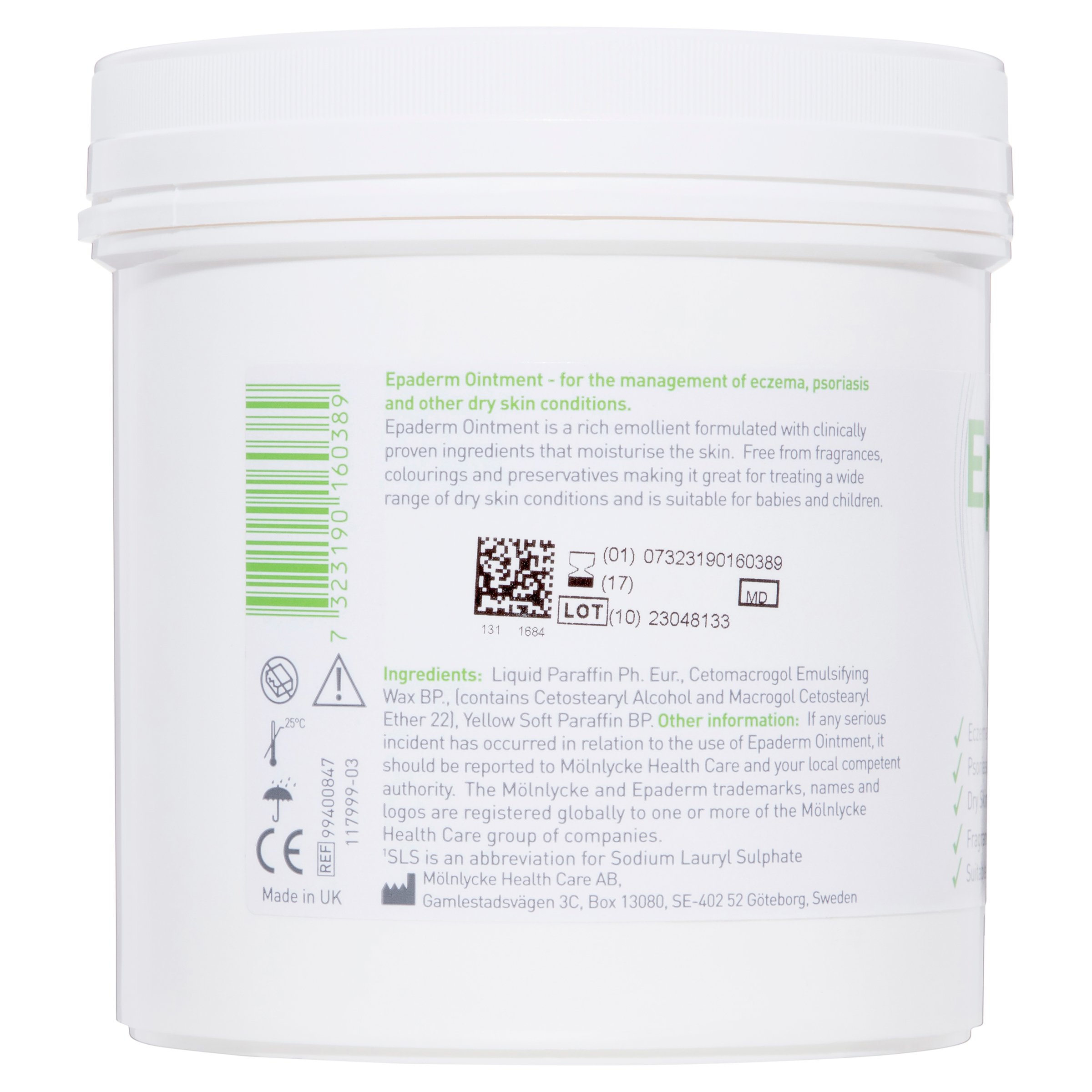 Epaderm Ointment 500g - Image 2