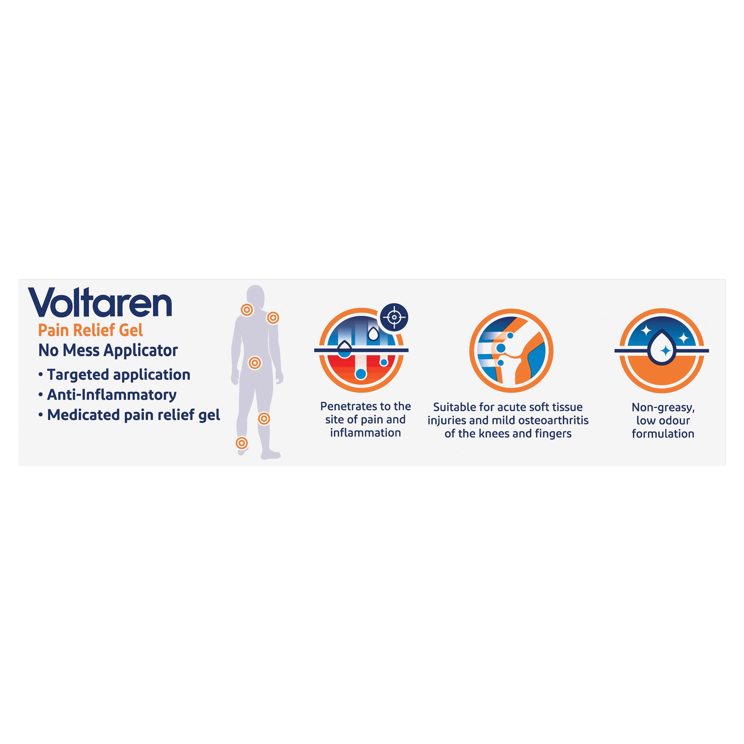 Voltaren Pain Relief Gel 75g - Image 4