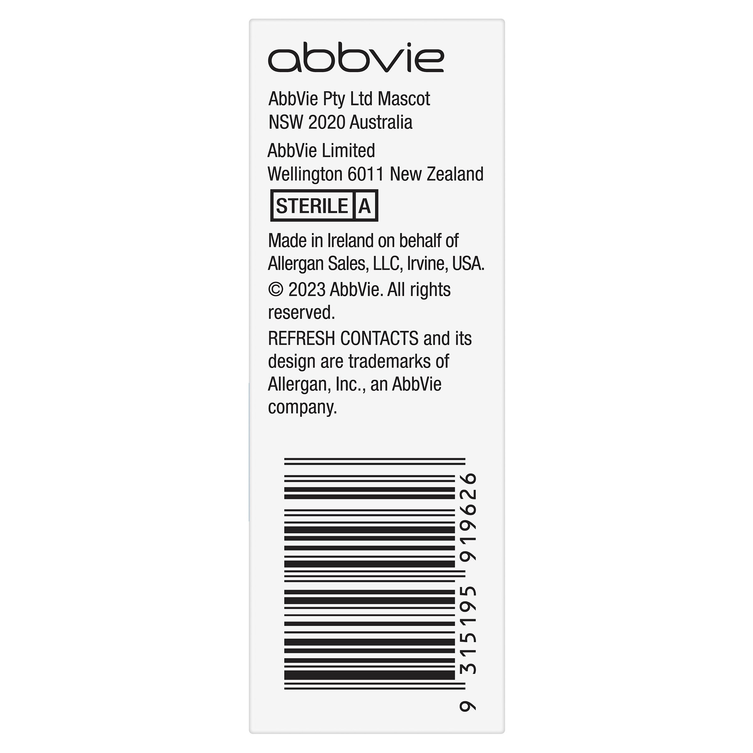 Refresh Contacts Eye Drops 15ml - Image 4