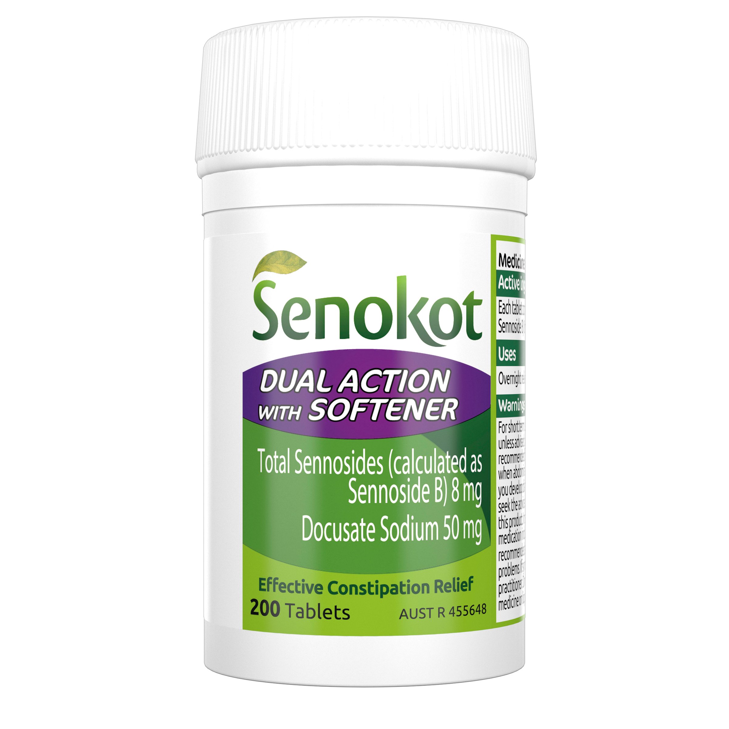 Senokot Dual Action Tablets 200 tablets - Image 10
