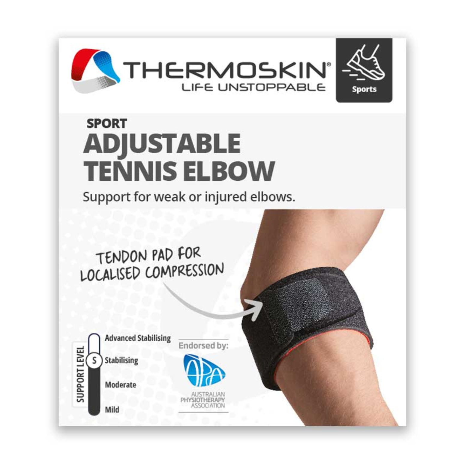 Thermoskin Sport Tennis Elbow One Size - Image 2