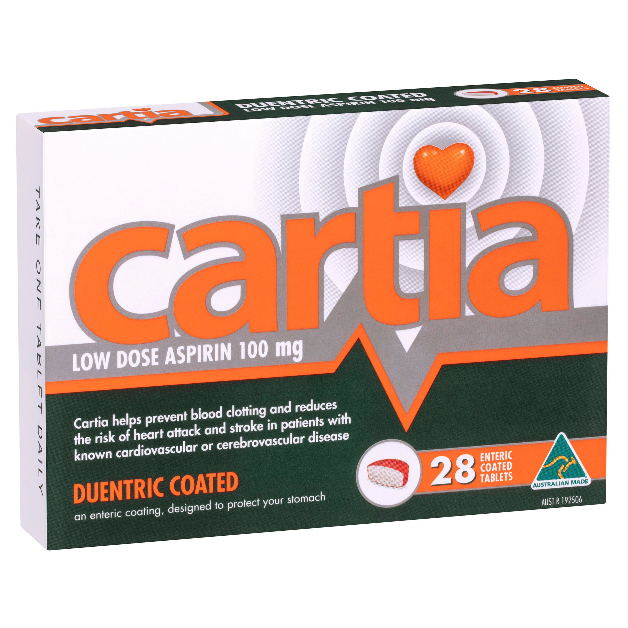 Cartia 100mg - 28 tablets - Image 10