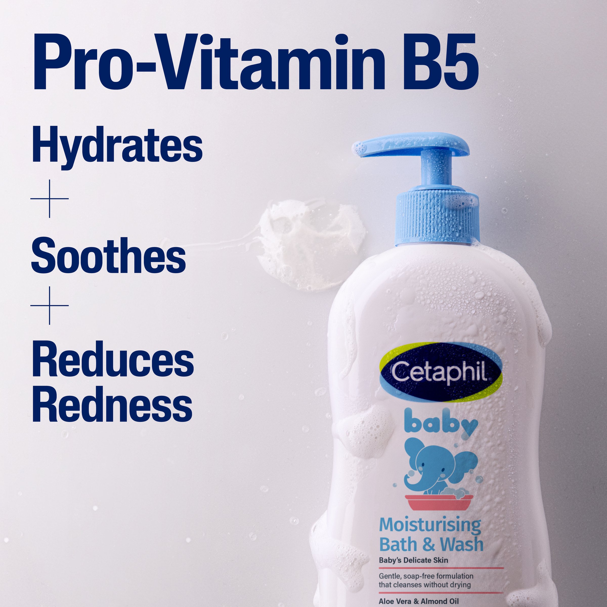 Cetaphil Baby Moisturising Bath & Wash 400ml - Image 7