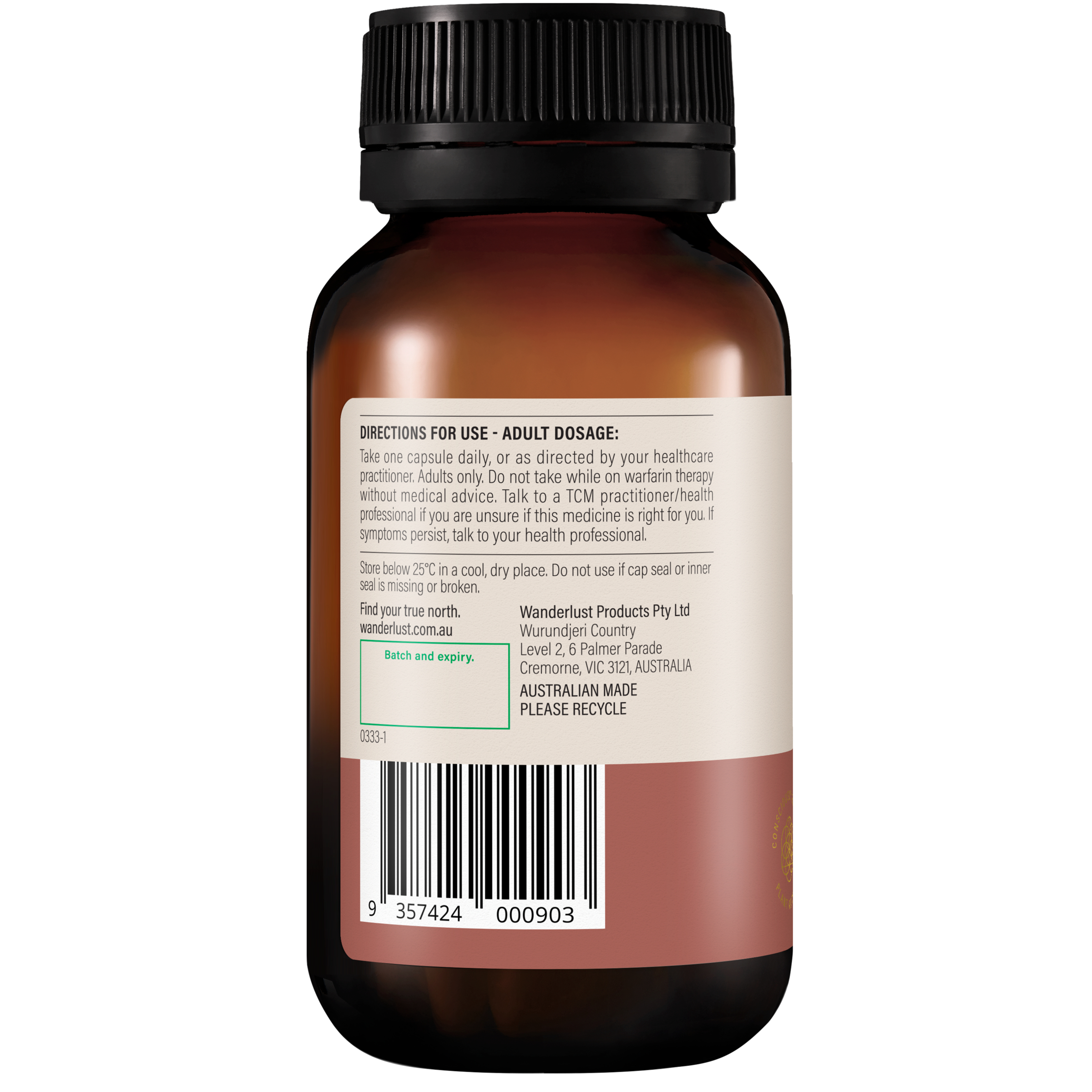 Wanderlust Mushroom Multi 60 capsules - Image 2