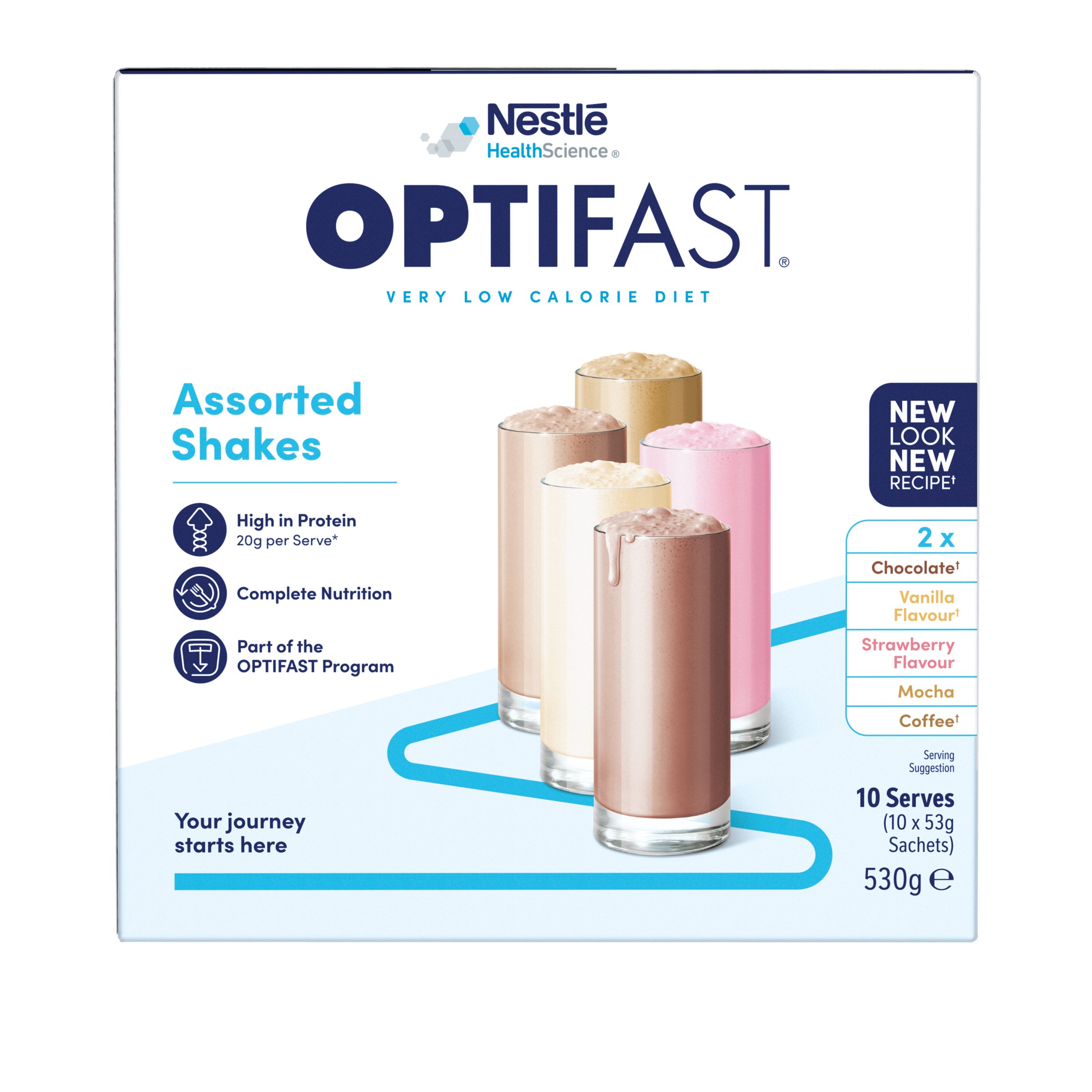 Optifast VLCD Shake Assorted 10 pack - Image 3