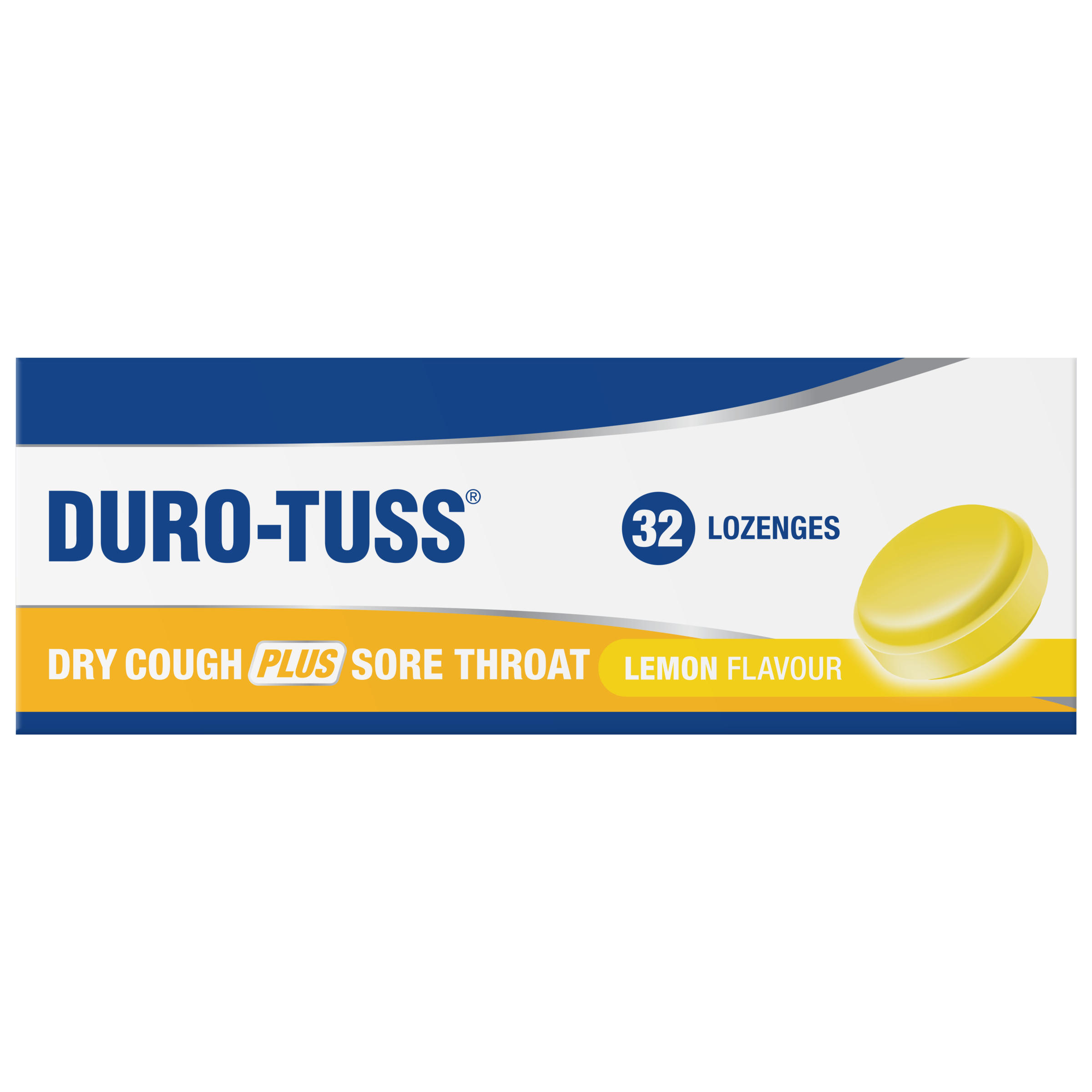 Duro-Tuss Dry Cough Plus Sore Throat Lemon Lozenges 32 tablet - Image 4