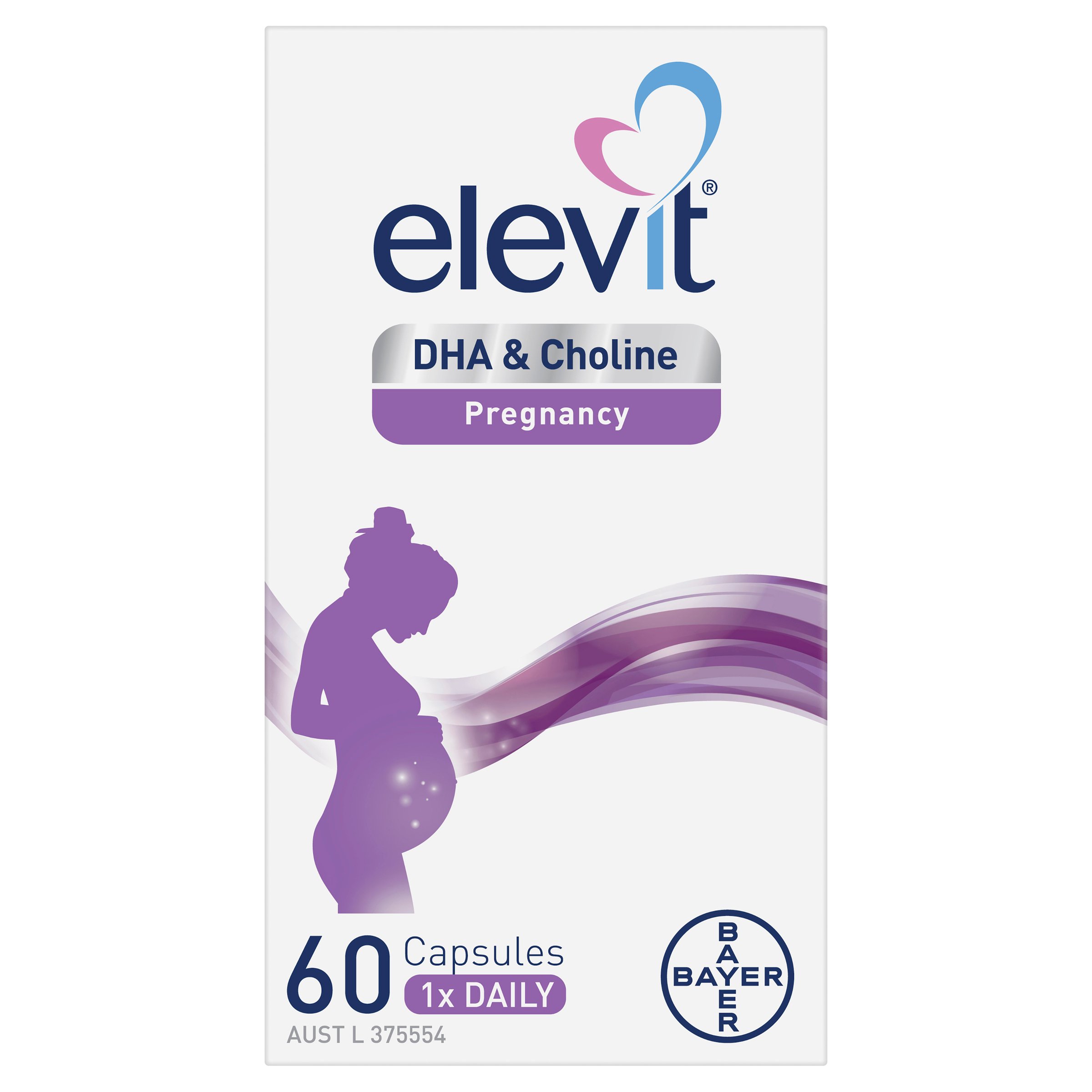 Elevit DHA & Choline For Pregnancy 60 capsules - Image 7
