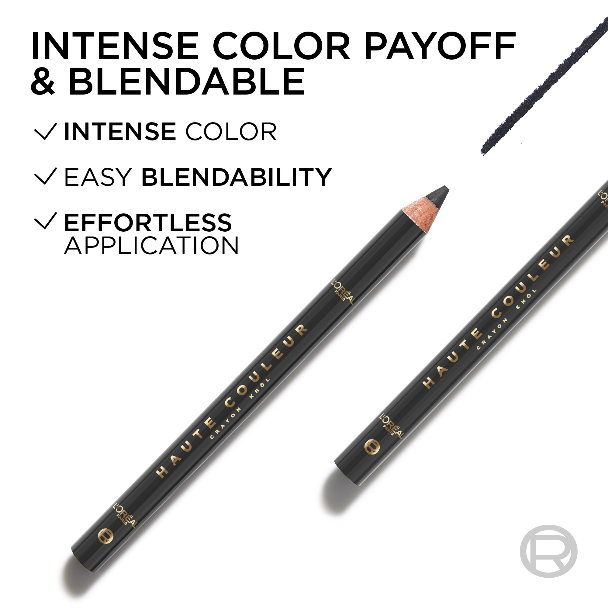 L'Oreal Paris Haute Couleur Khol Eyeliner Graphite 1 each - Image 3
